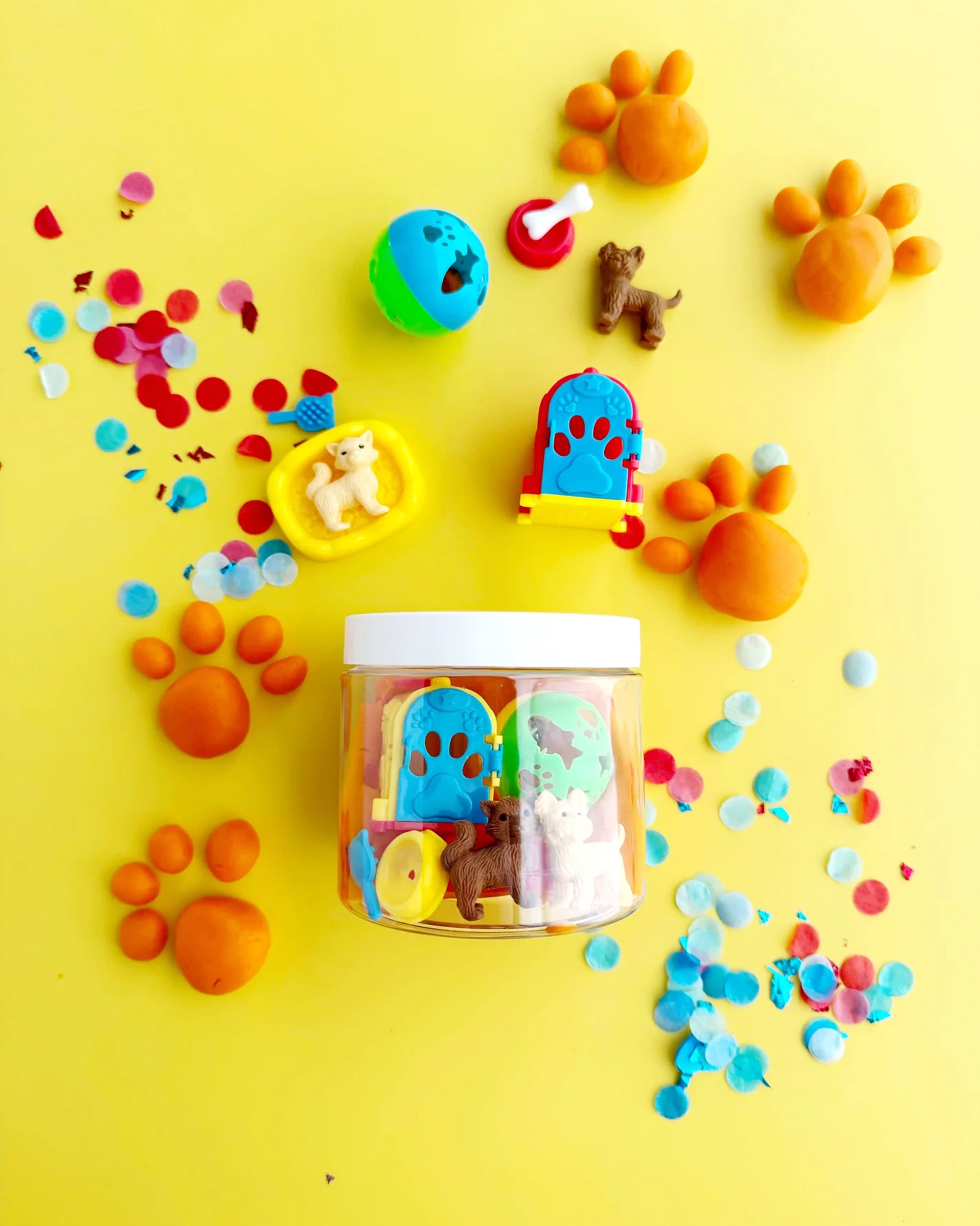 Dough-To-Go Kit/Puppy & Kitty Scented