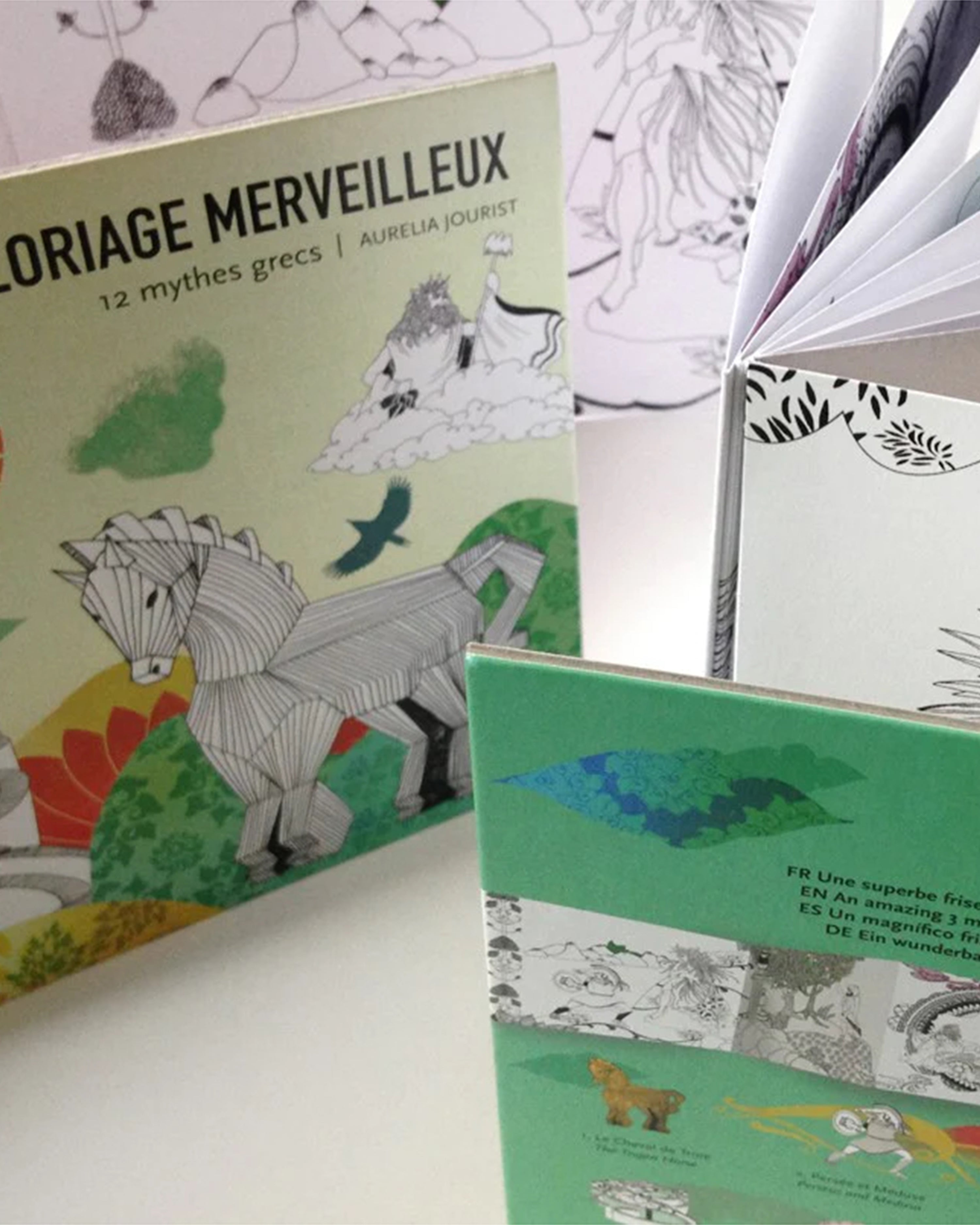 12 Myths Colouring Book