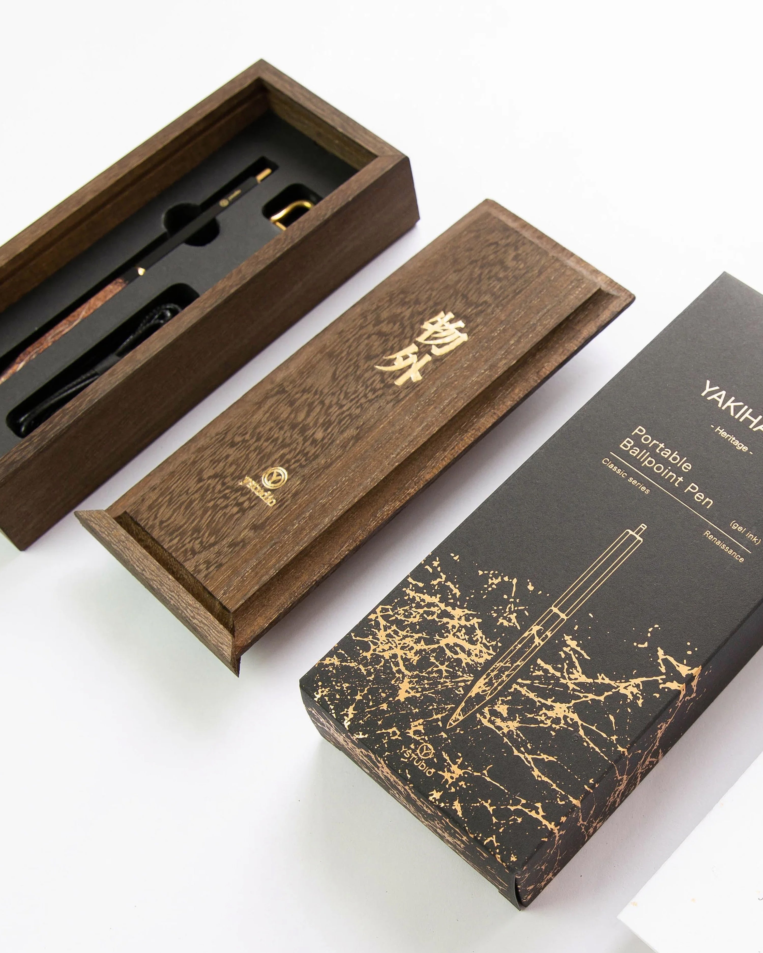 Classic Renaissance YAKIHAKU Portable Ballpoint Pen
