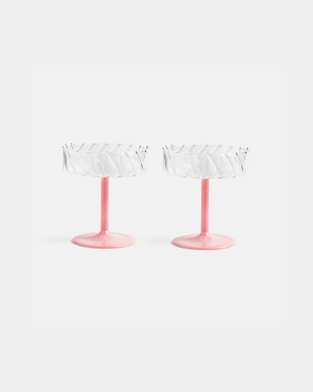 Coupe Twirl Pink Set of 2