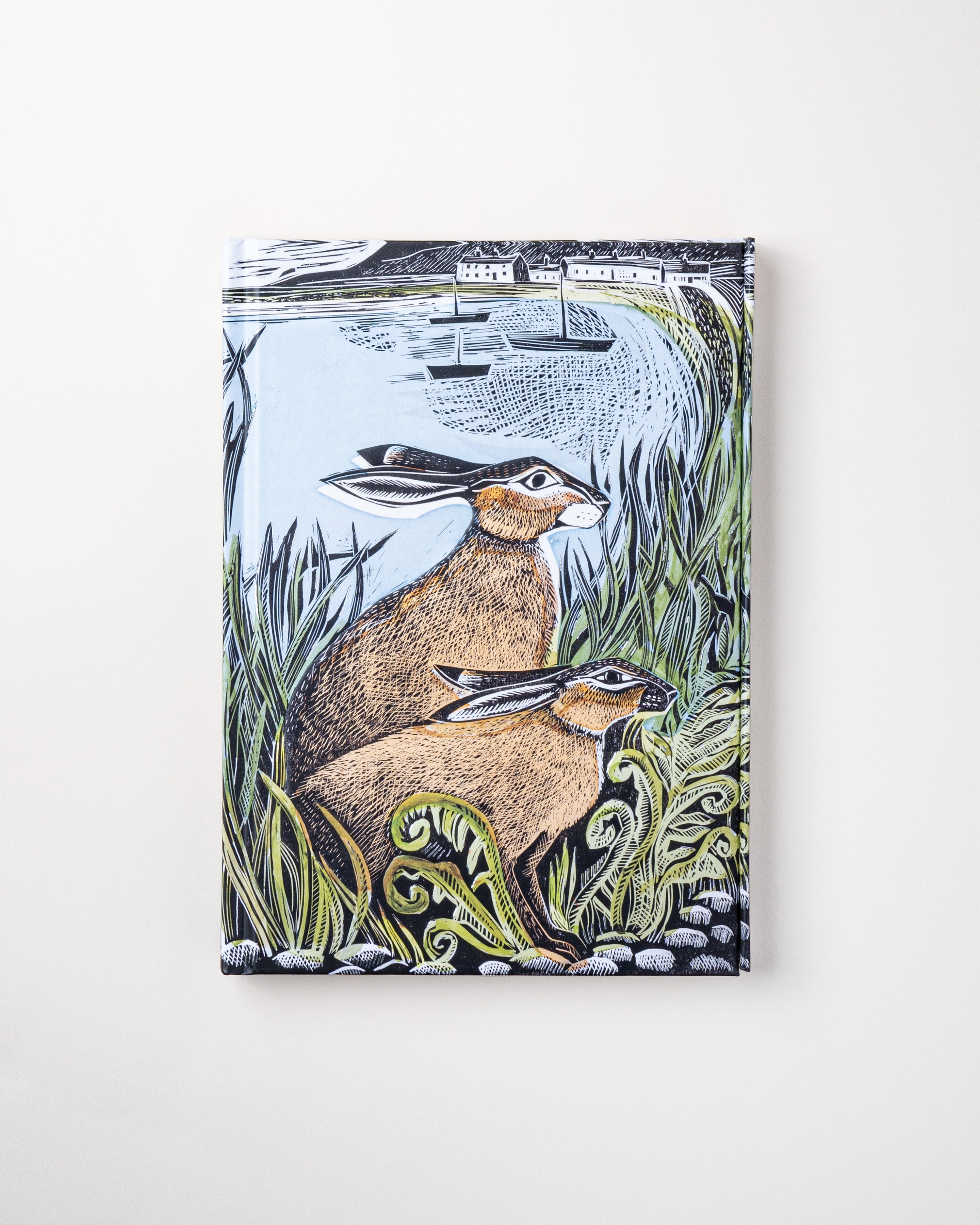 Angela Harding Rathlin Hares Foiled Journal