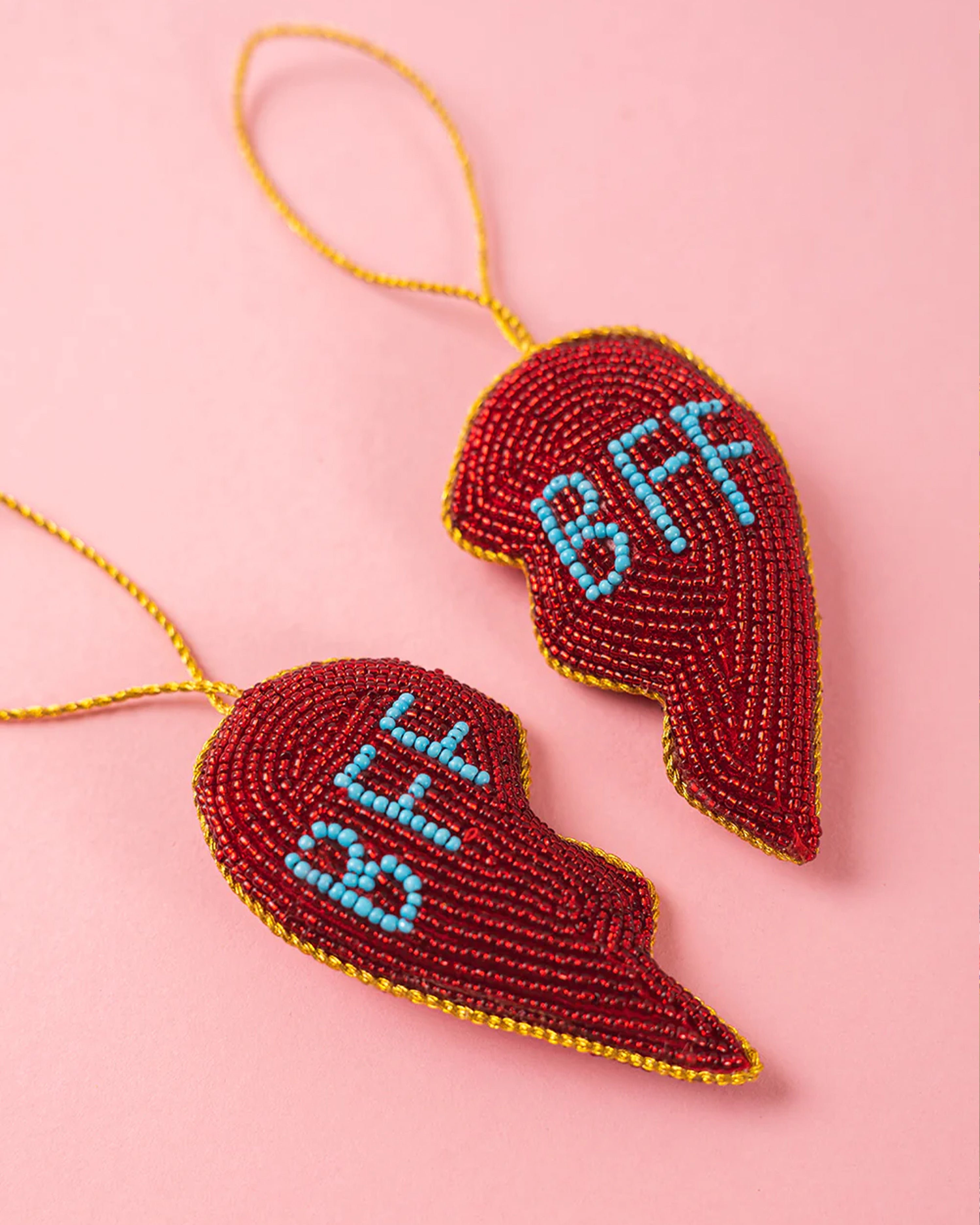 BFF Heart Decoration (Virgin Plastic Free)