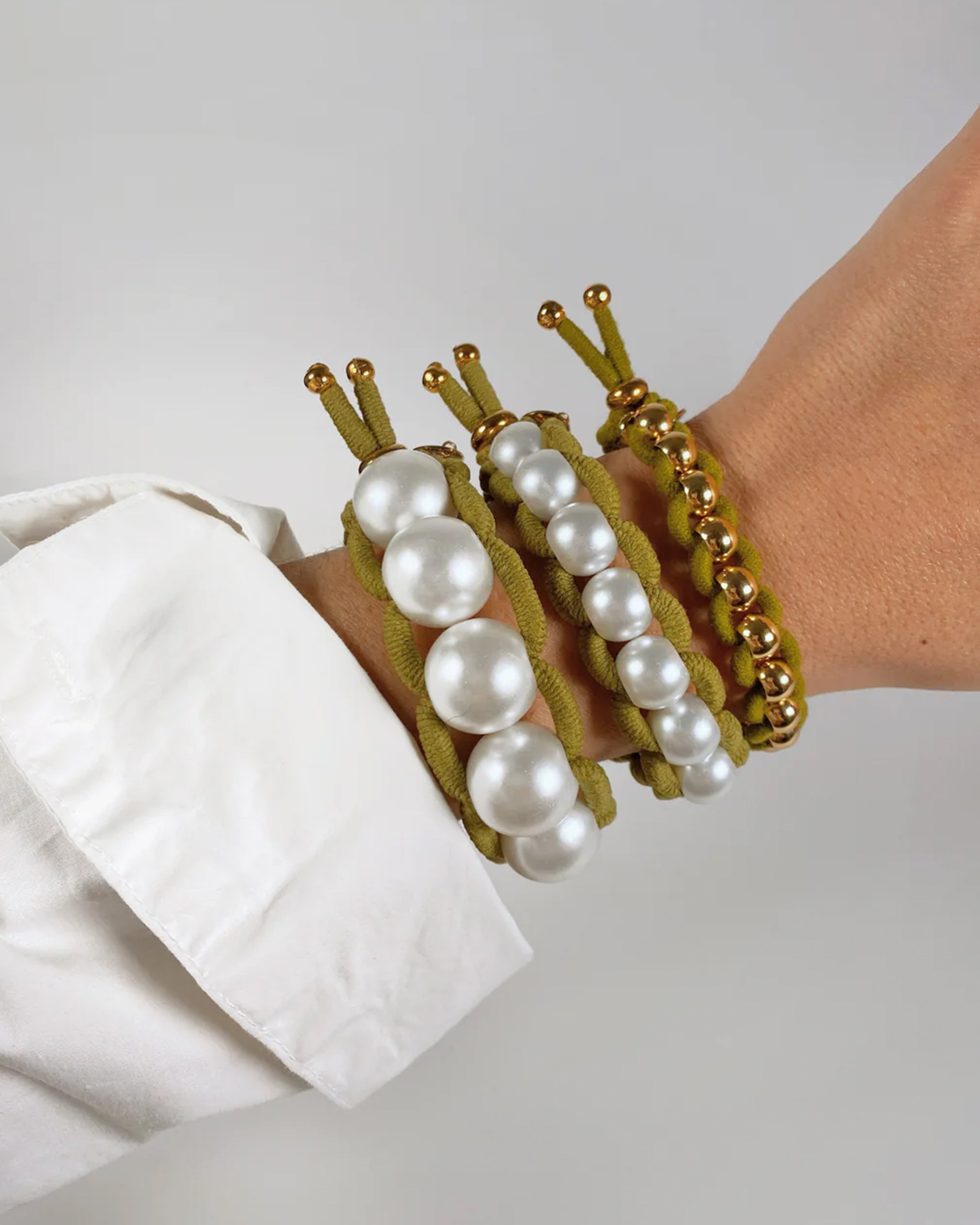 BICHOUS¨ Pearly Woven Fabrics Big