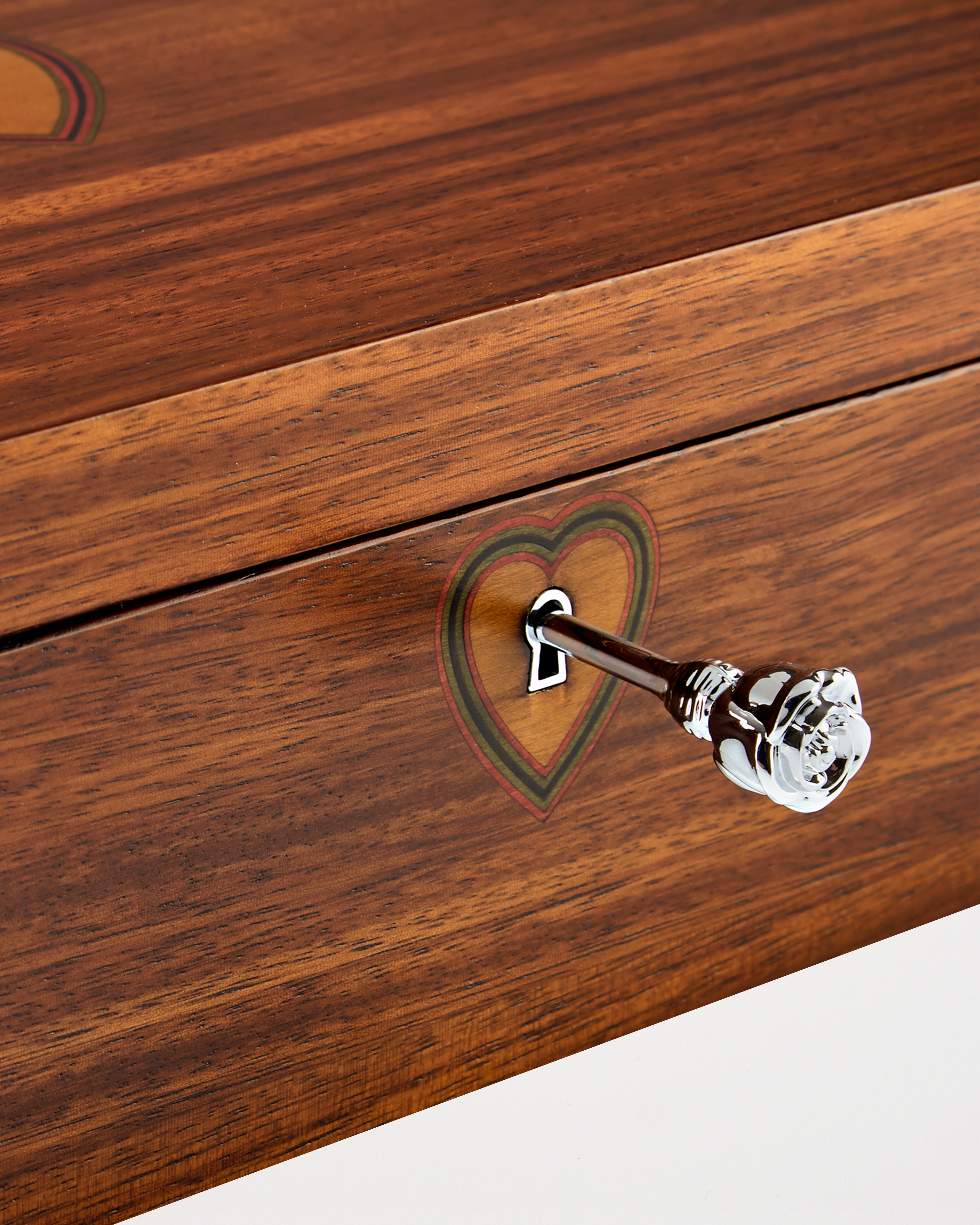 Ballet Musical Jewellery Box Sleeping Beauty Walnut Wood