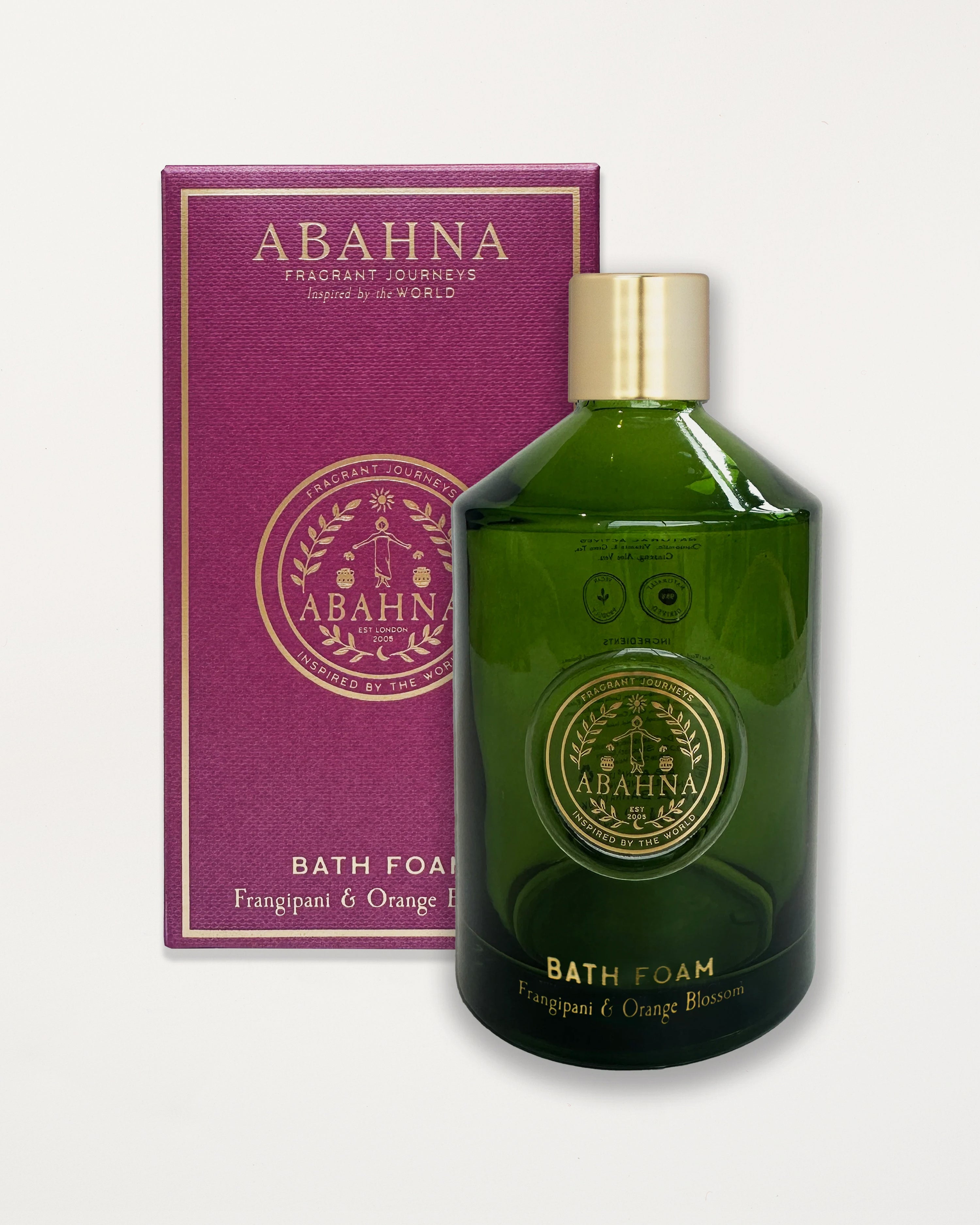 Bath Foam Decanter Frangipani & Orange Blossom