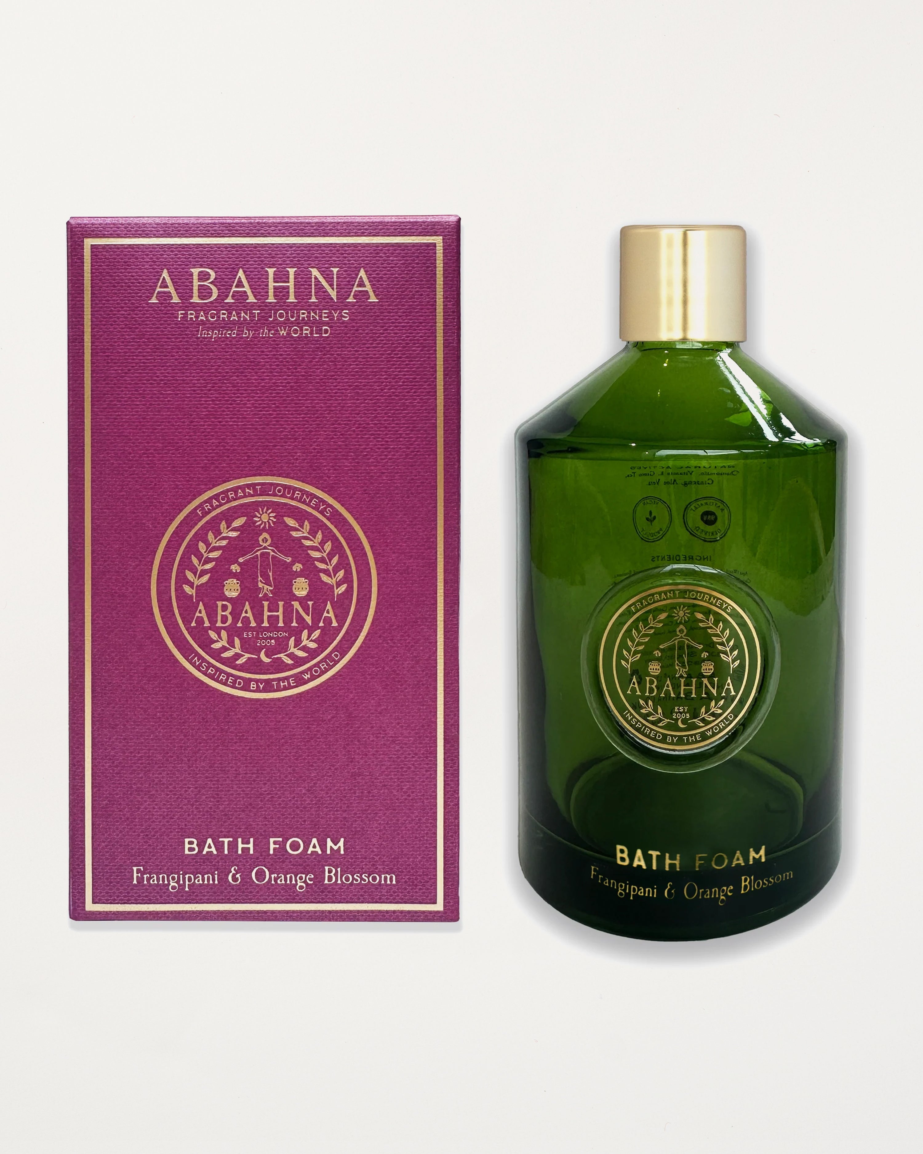 Bath Foam Decanter Frangipani & Orange Blossom