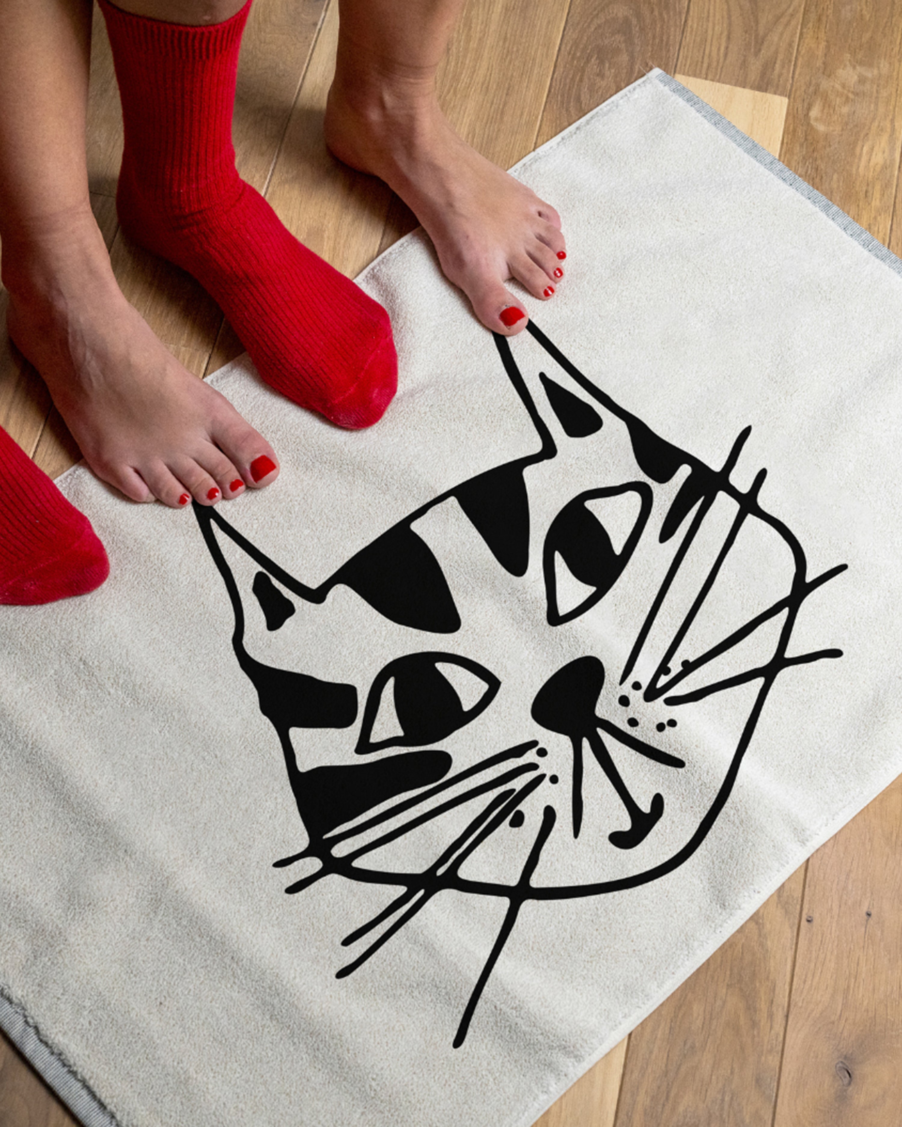Bath Mat Kitty