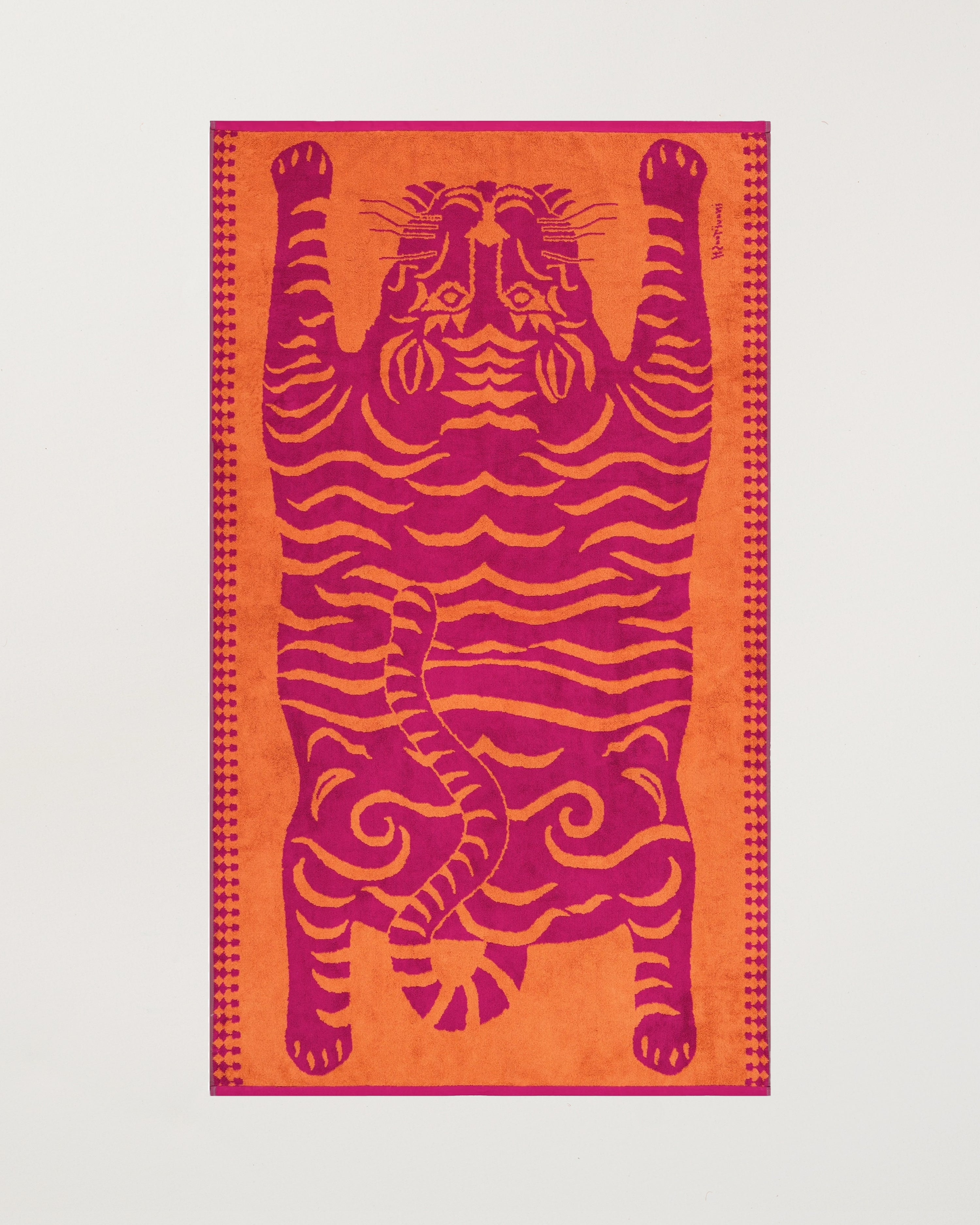 Beach Towel Todd Fuchsia