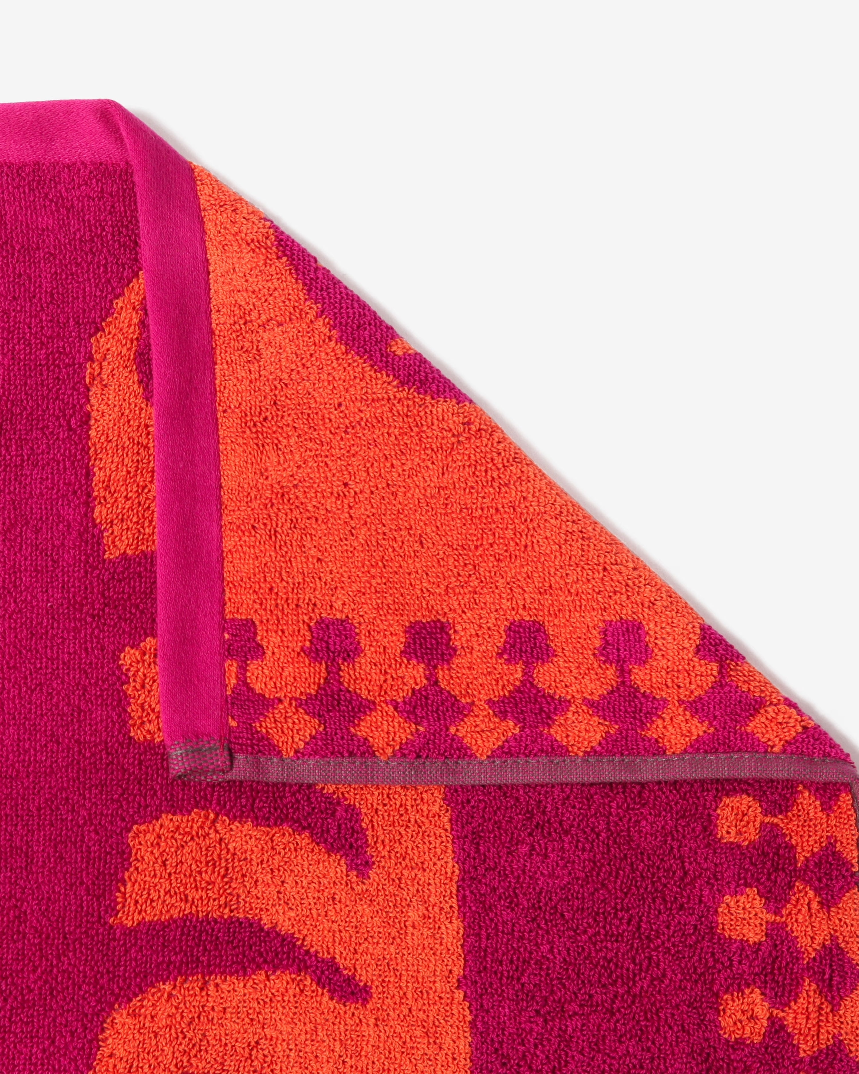 Beach Towel Todd Fuchsia
