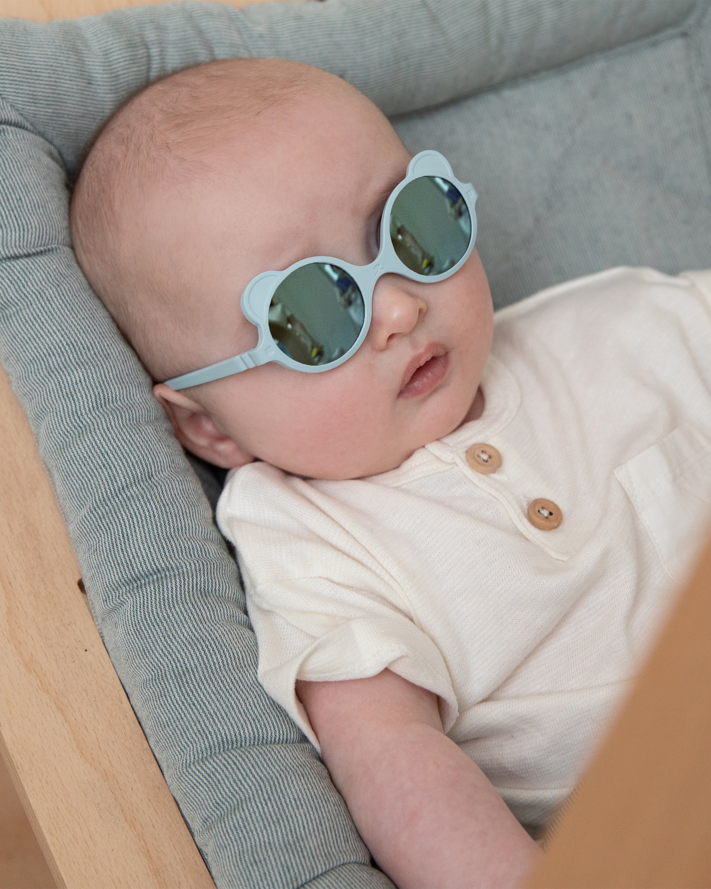 Bear Sky Blue Sunglasses/0-1 years