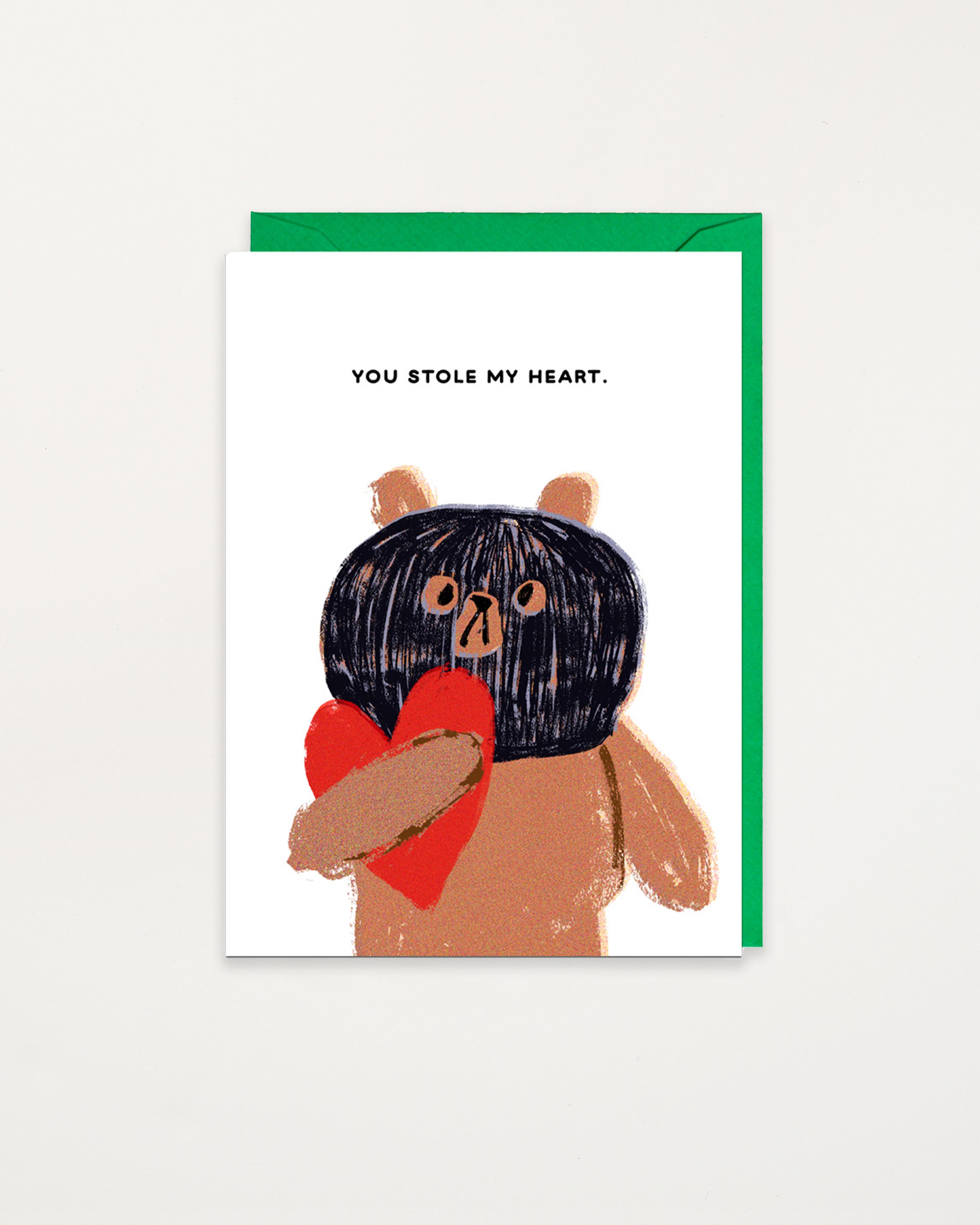 Bearly Getting By Forever Card You Stole My Heart