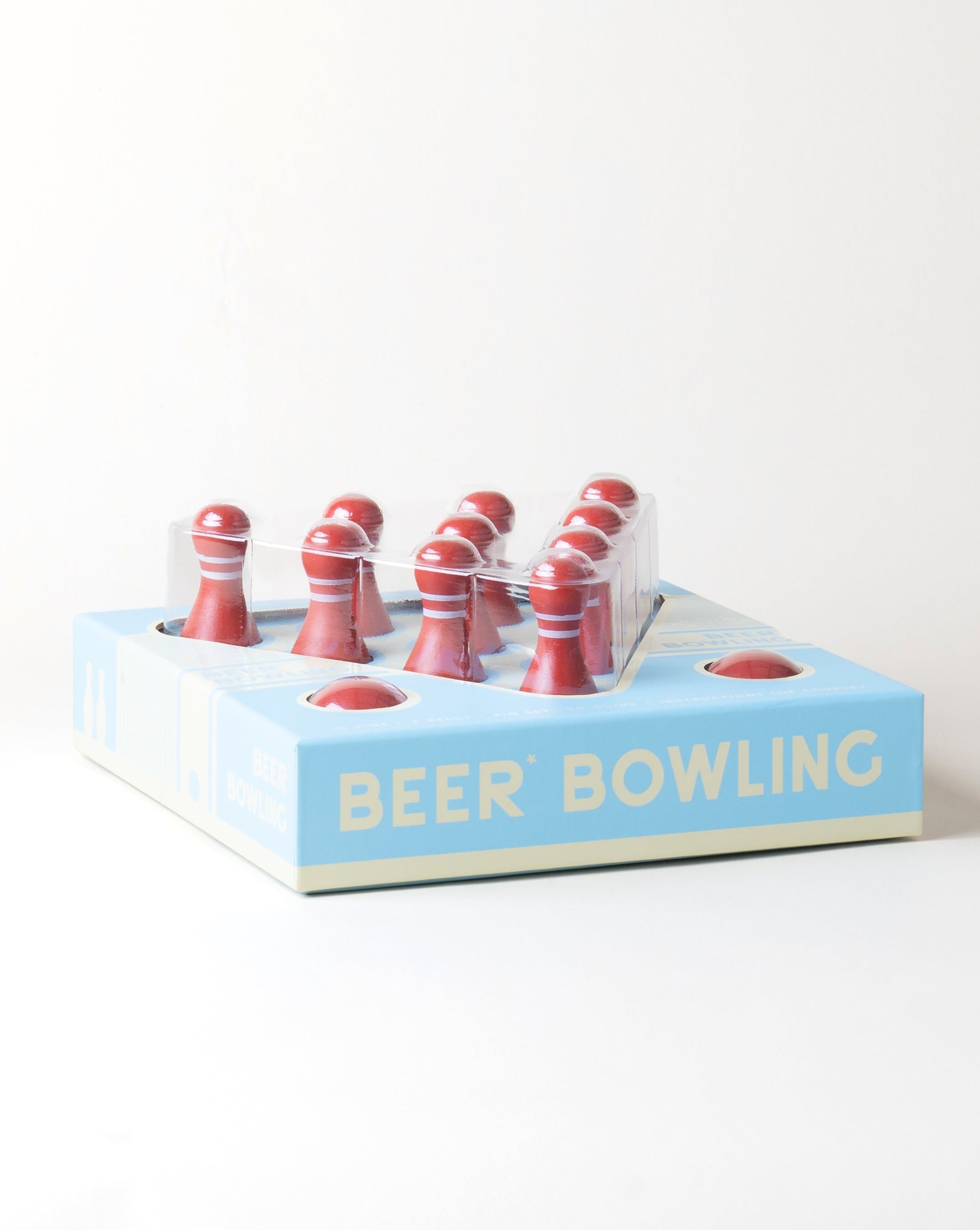 Beer Bowling Drinking Game Set