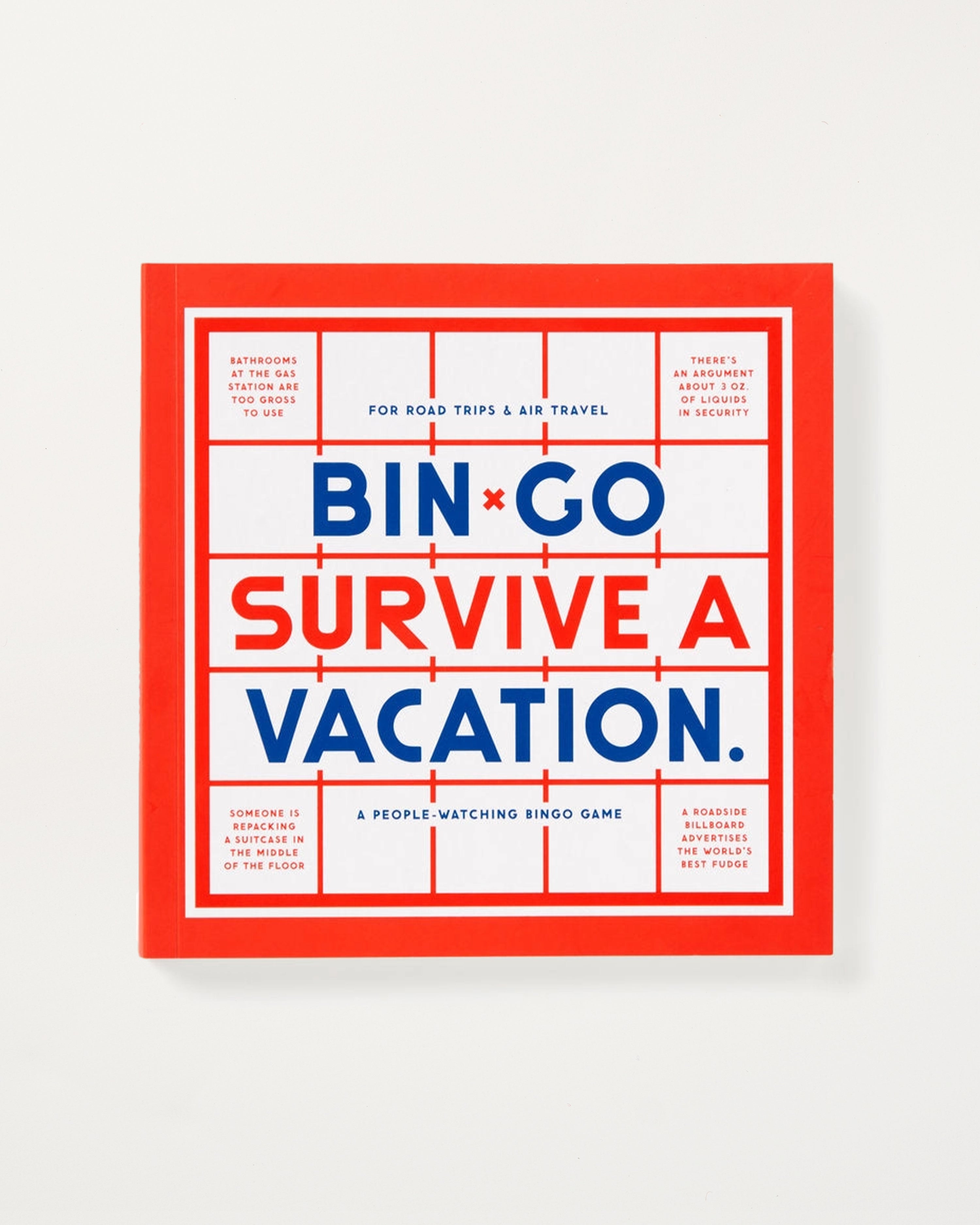 Bin-Go Survive a Vacation Bingo Book