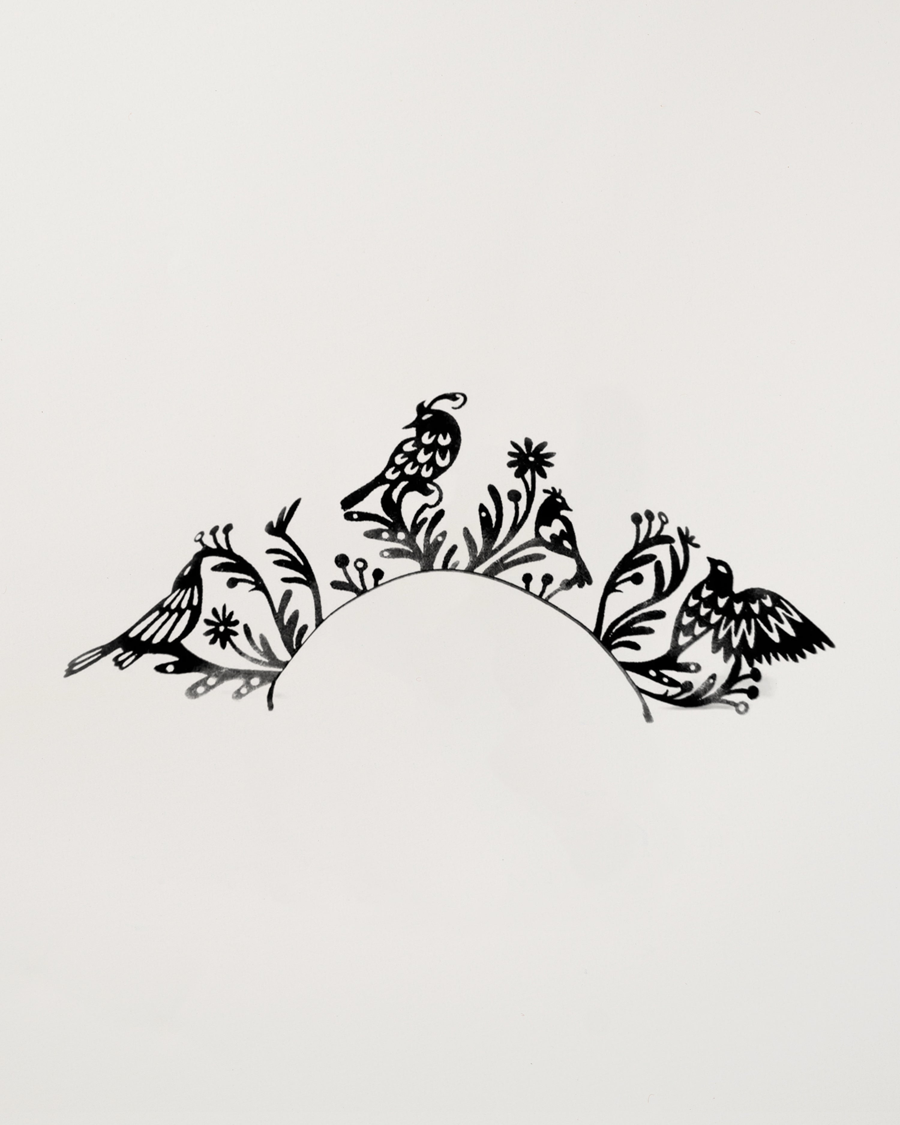 Birds Paper Lashes