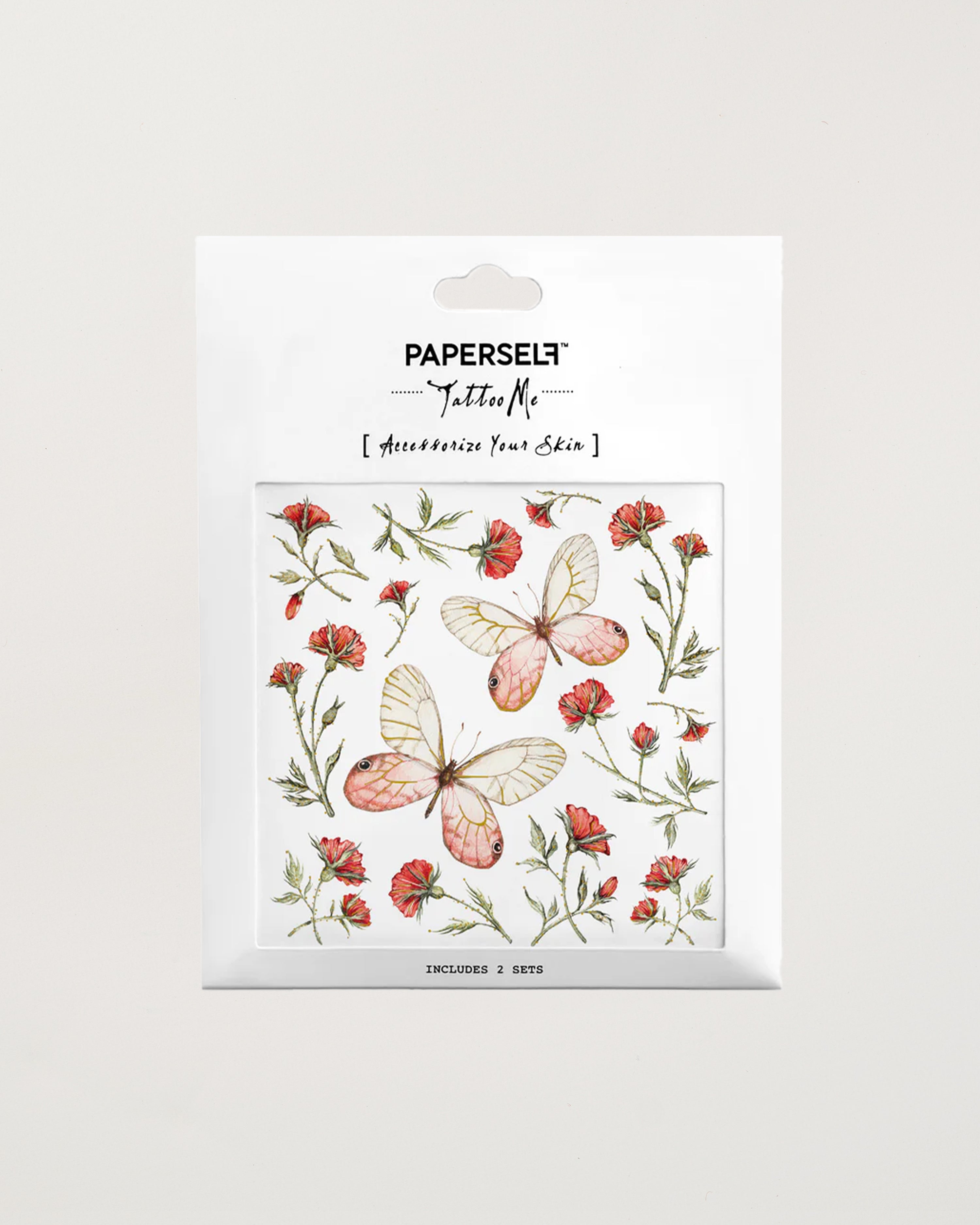 Blushing Phantom Temporary Tattoos