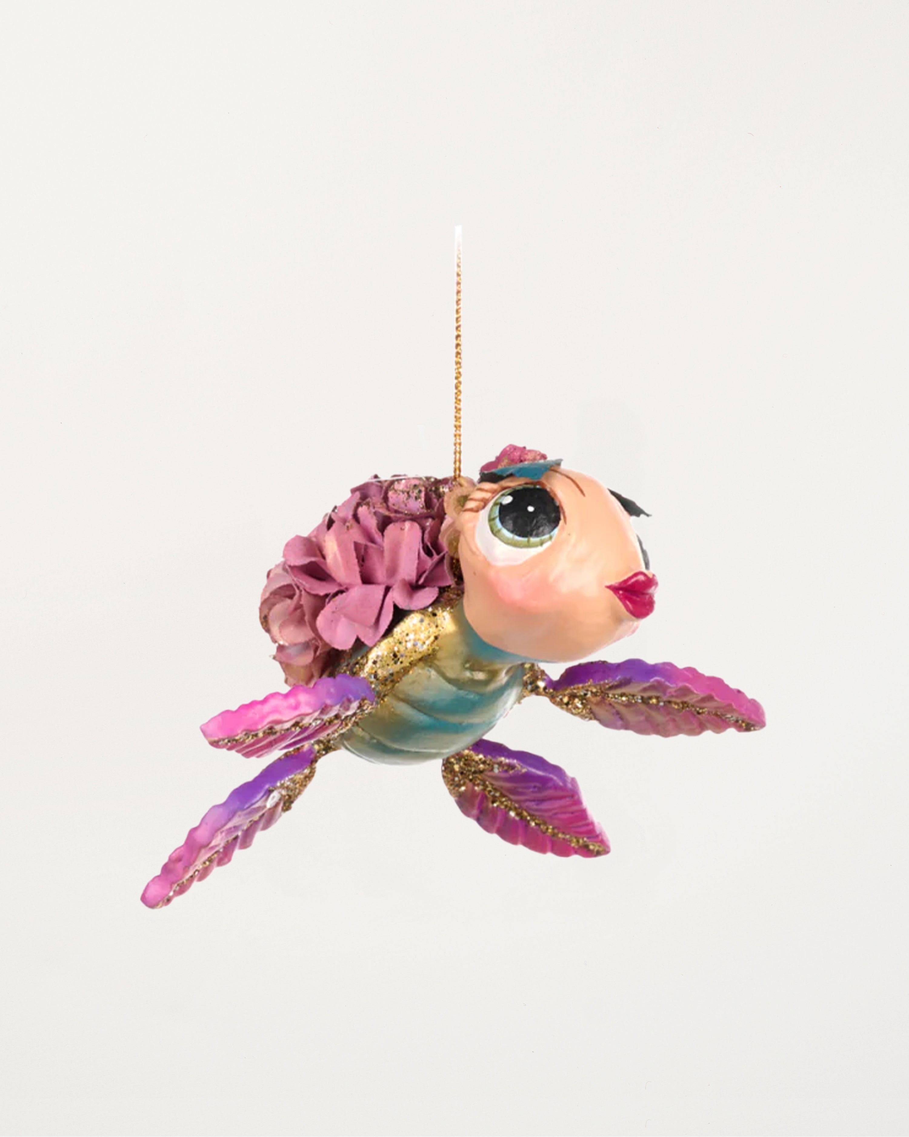 Botanica Flower Turtle Bauble