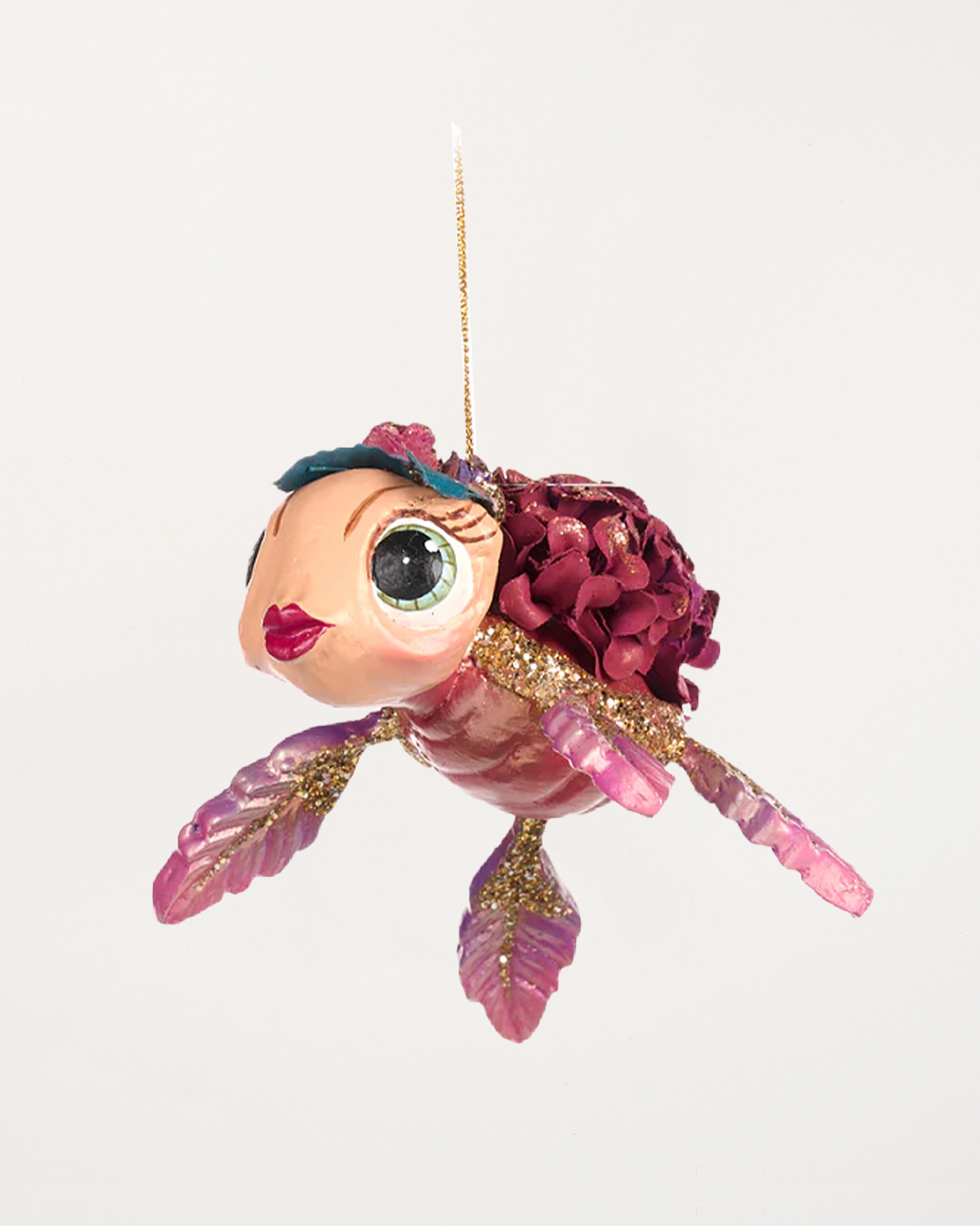 Botanica Flower Turtle Bauble