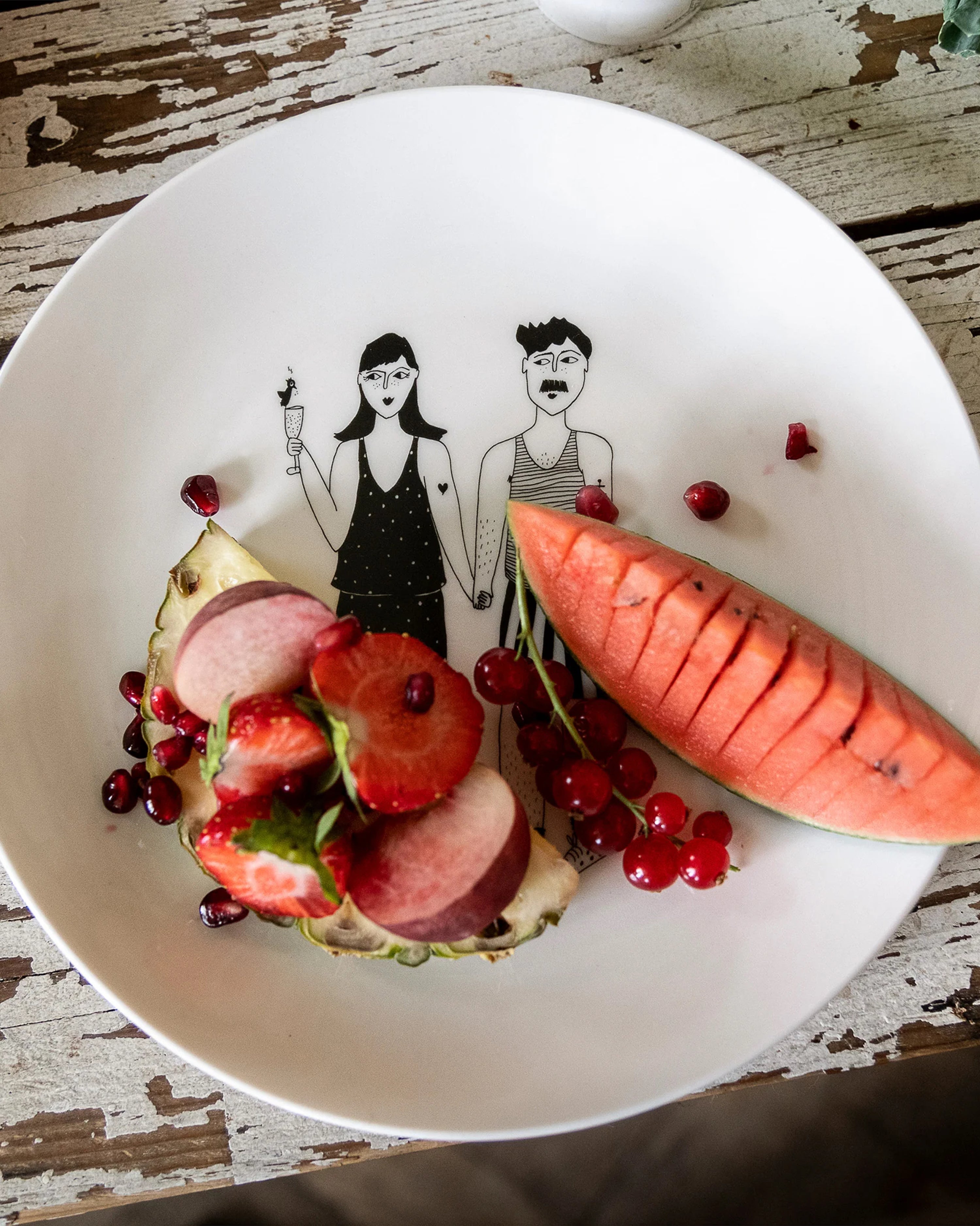 Breakfast Plate Apero Couple
