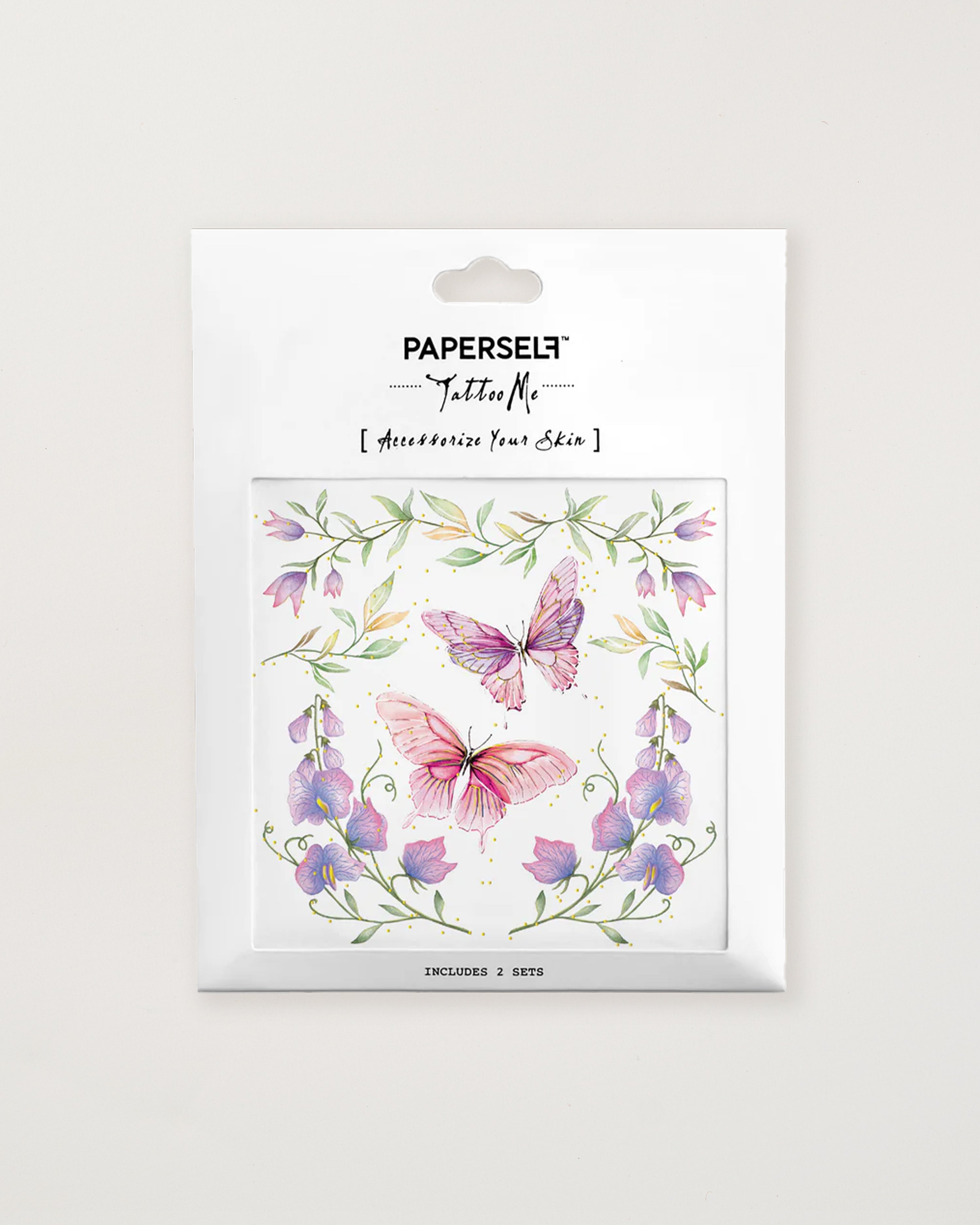 Butterflies In The Garden Temporary Tattoos