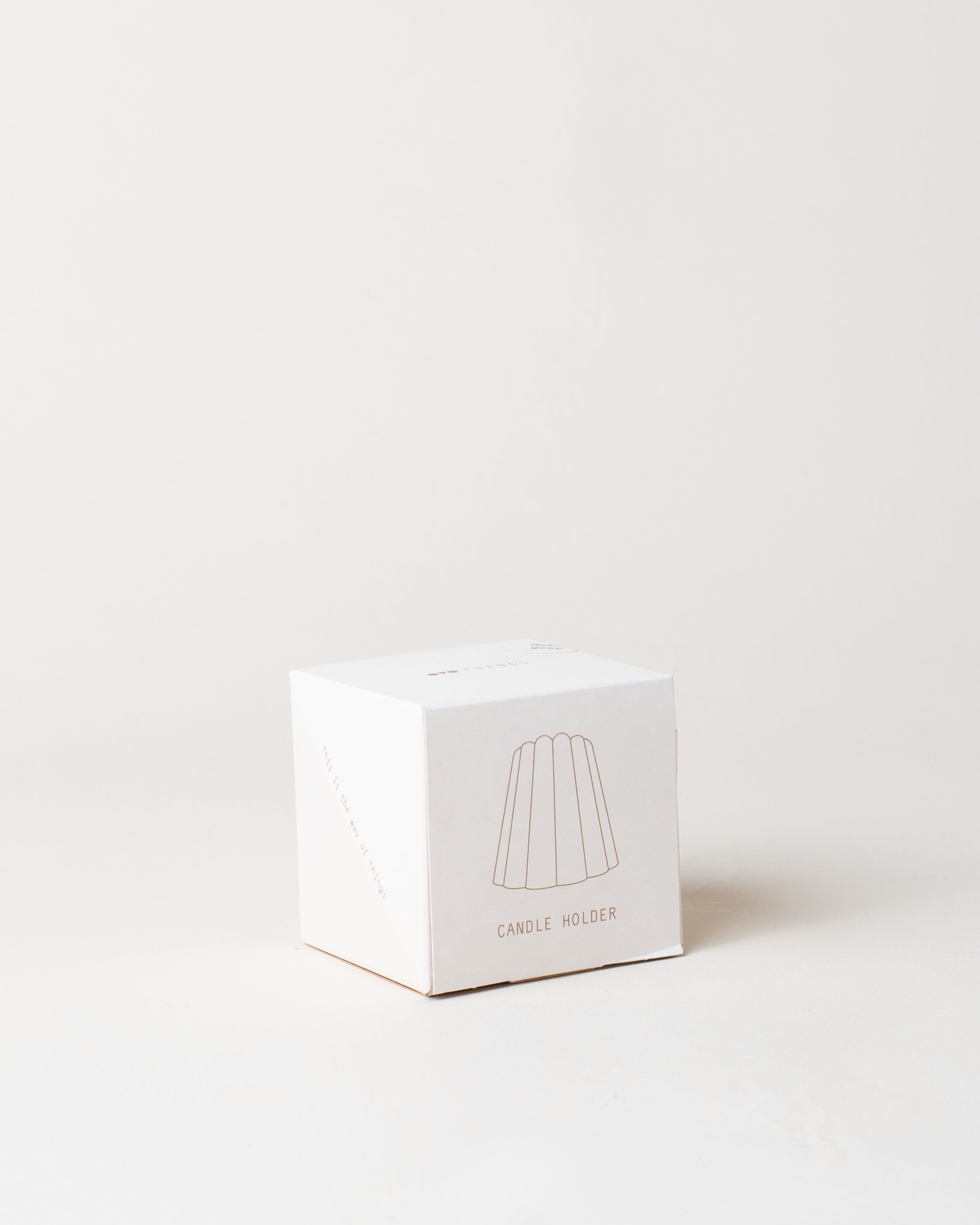 Candle Holder/White