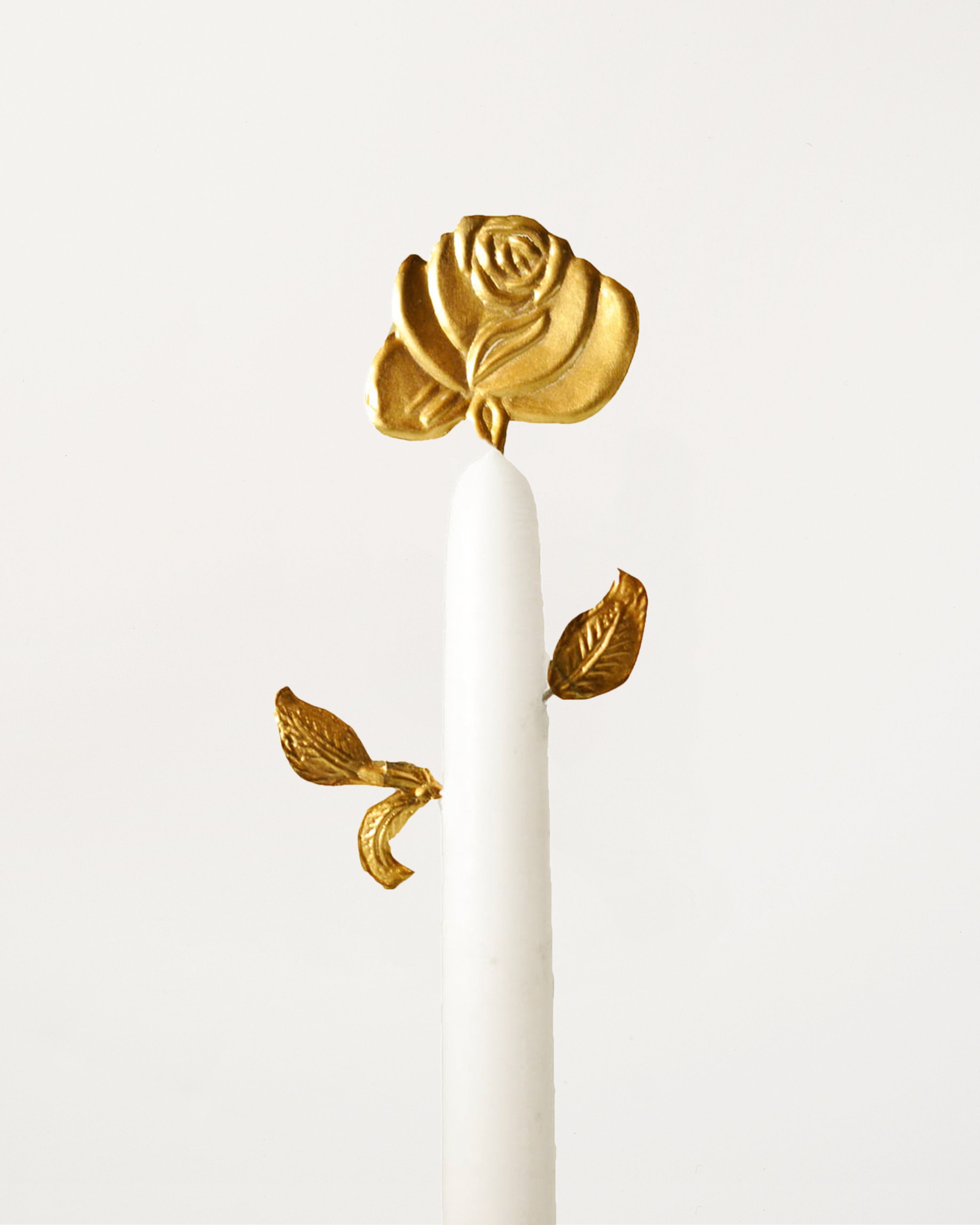 Candle Jewel Rose
