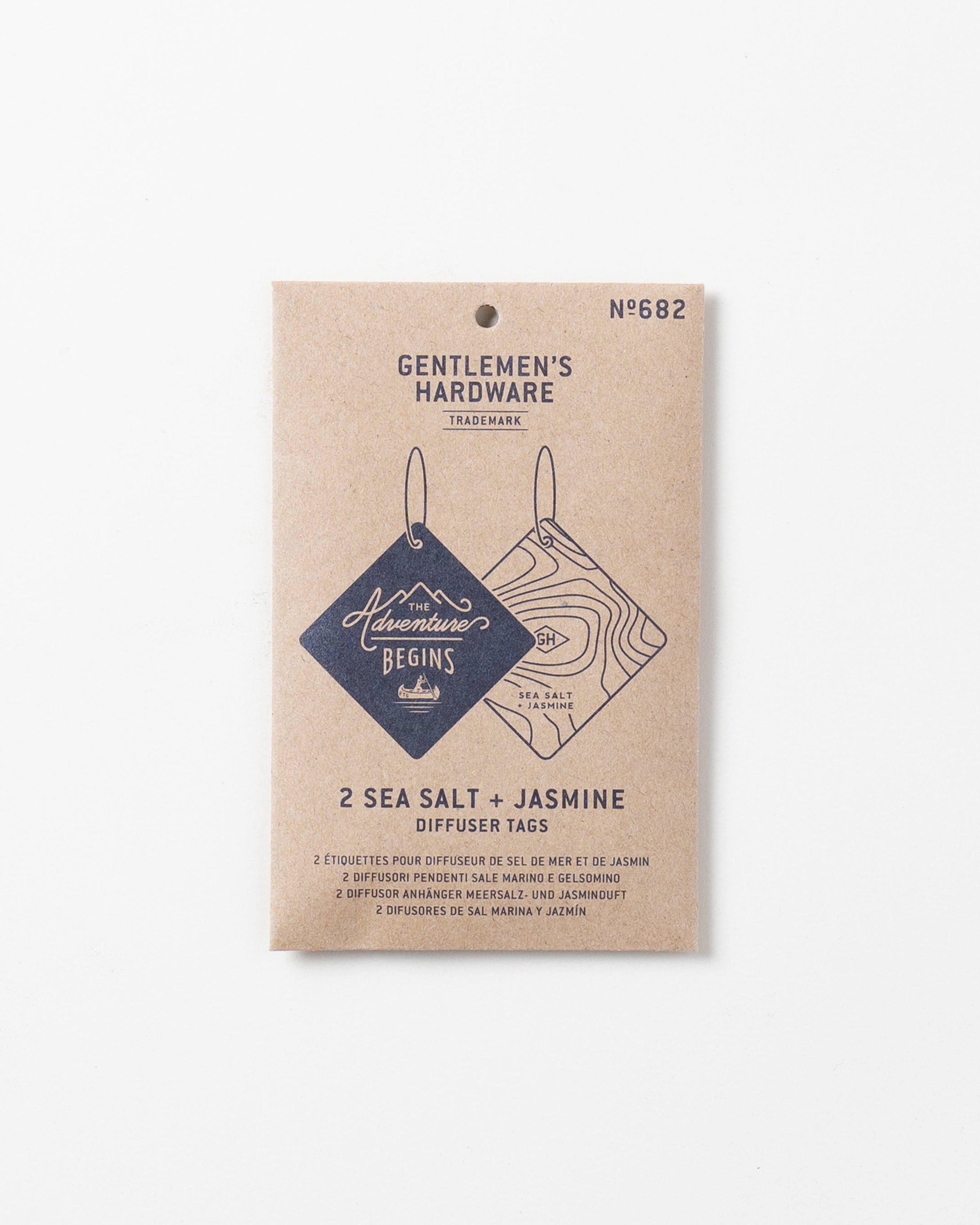 Car Diffuser Seasalt & Jasmine
