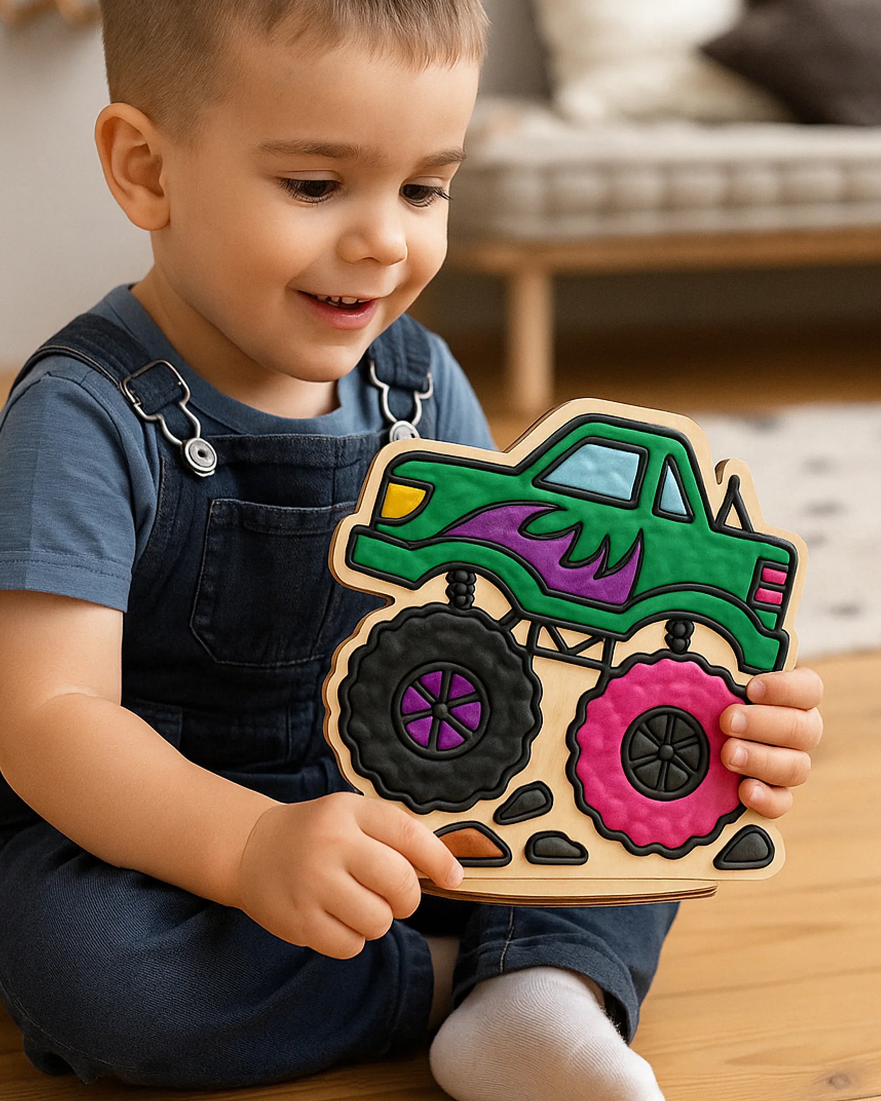 Cars Clay Colouring Kit