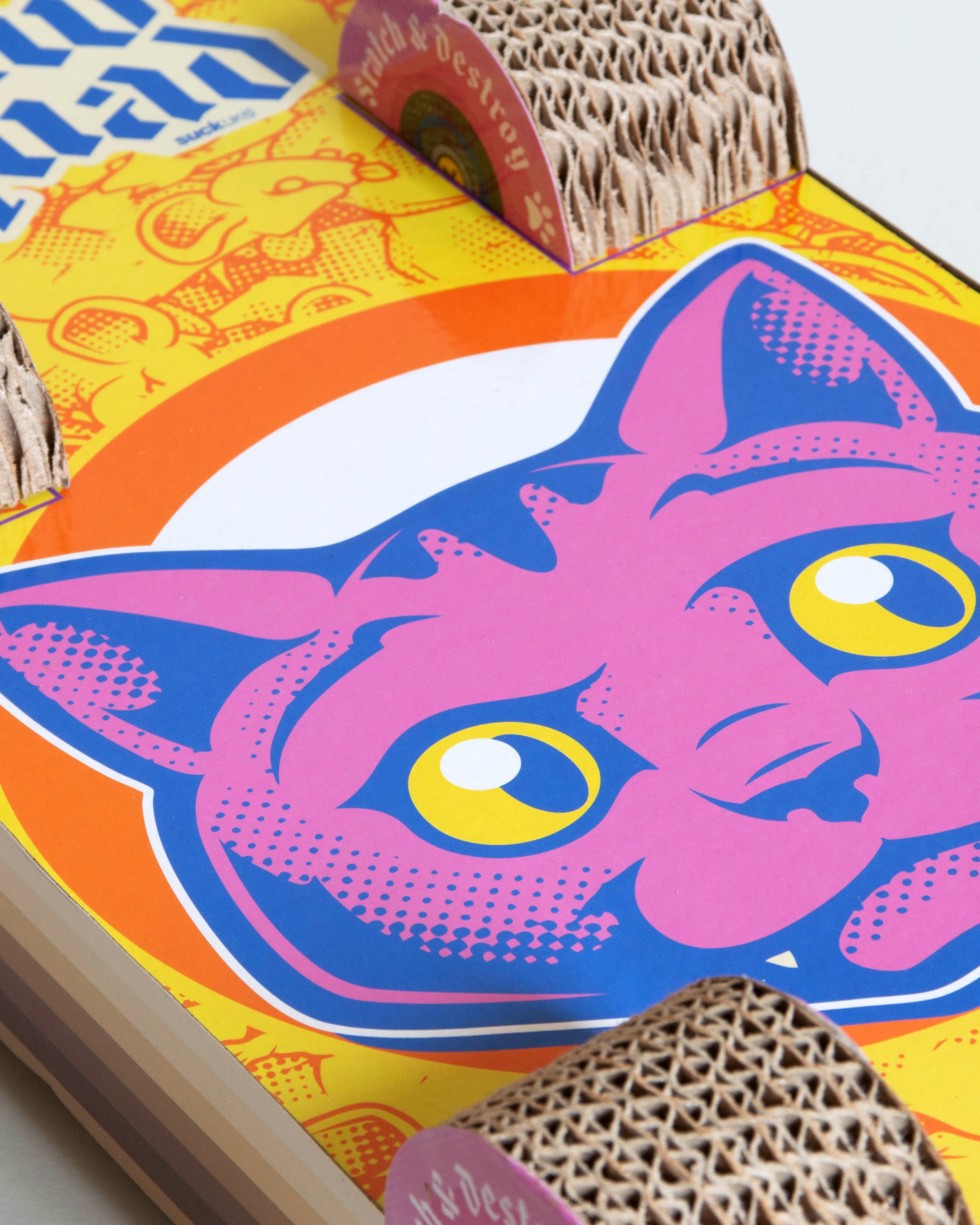 Cat Scratch Skateboard