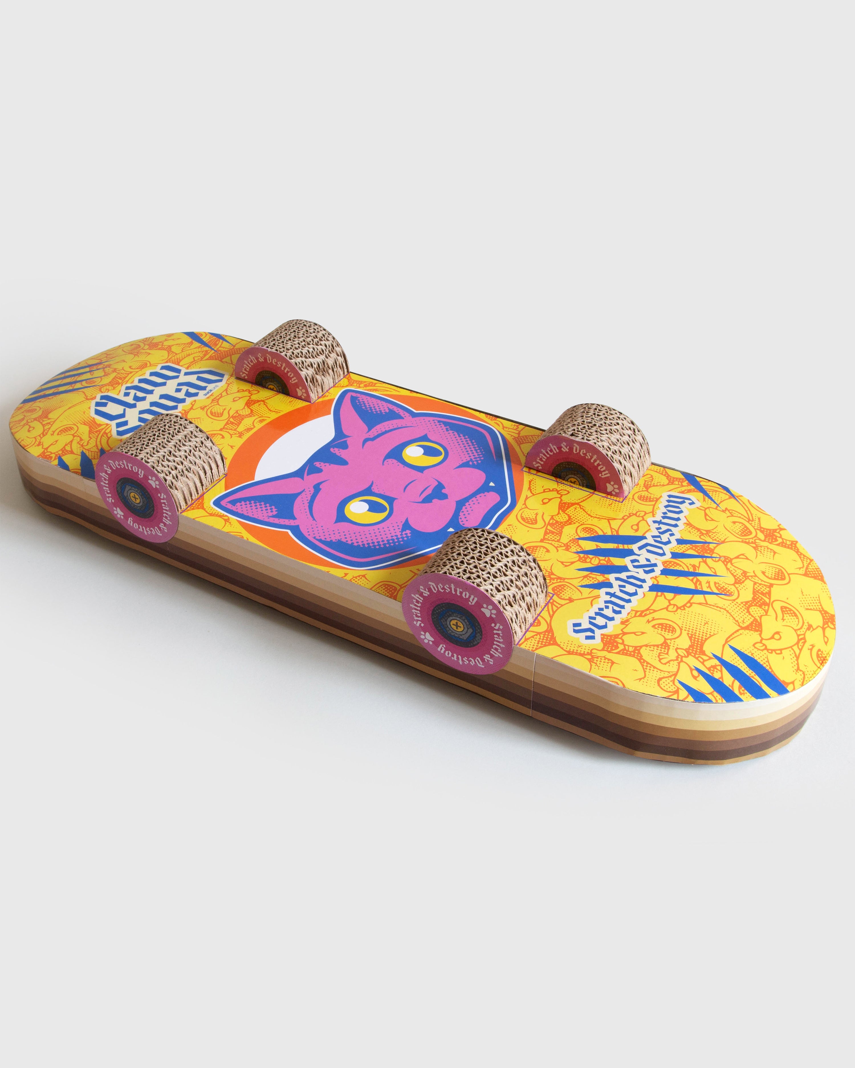 Cat Scratch Skateboard