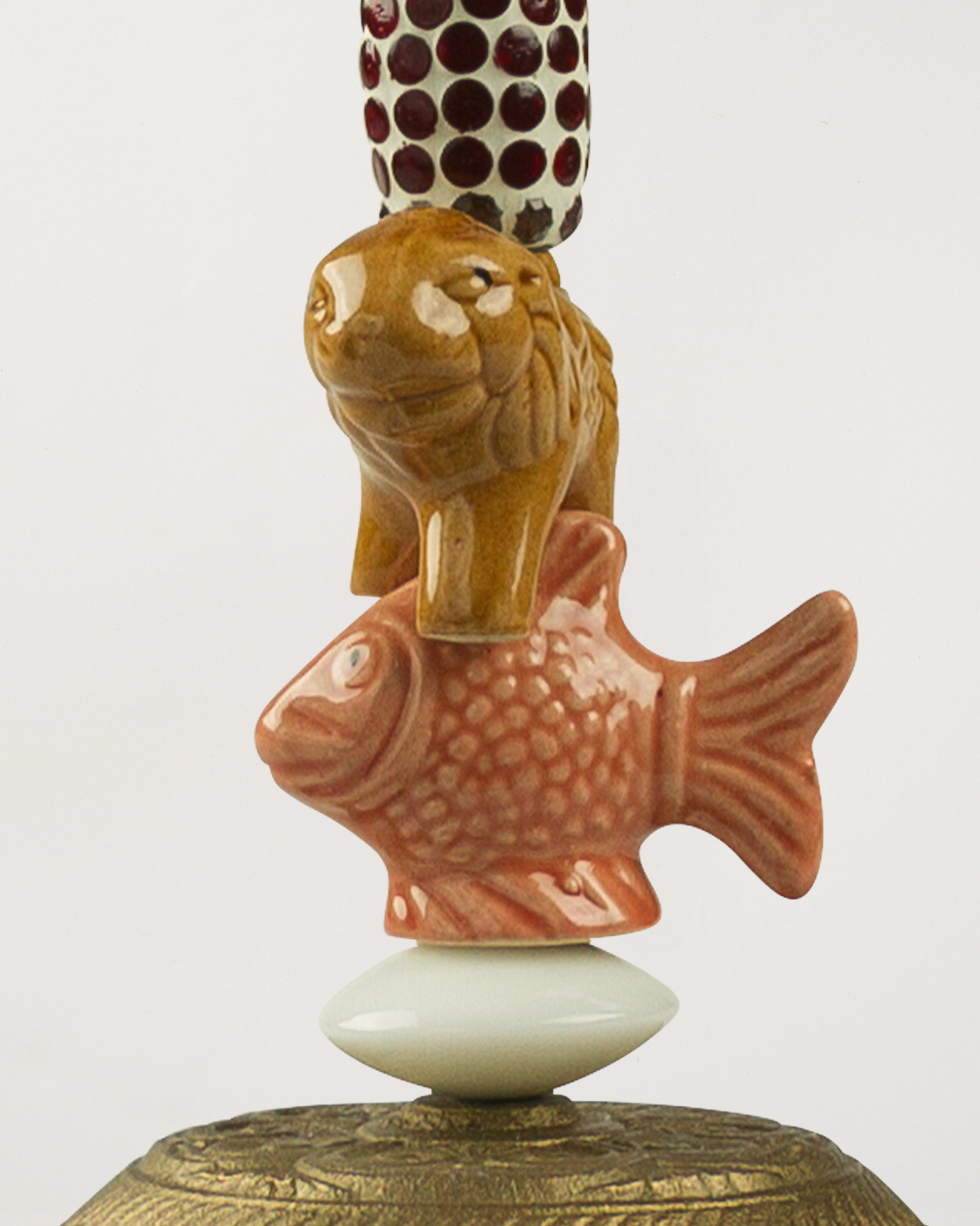 Ceramic Candlestick The King