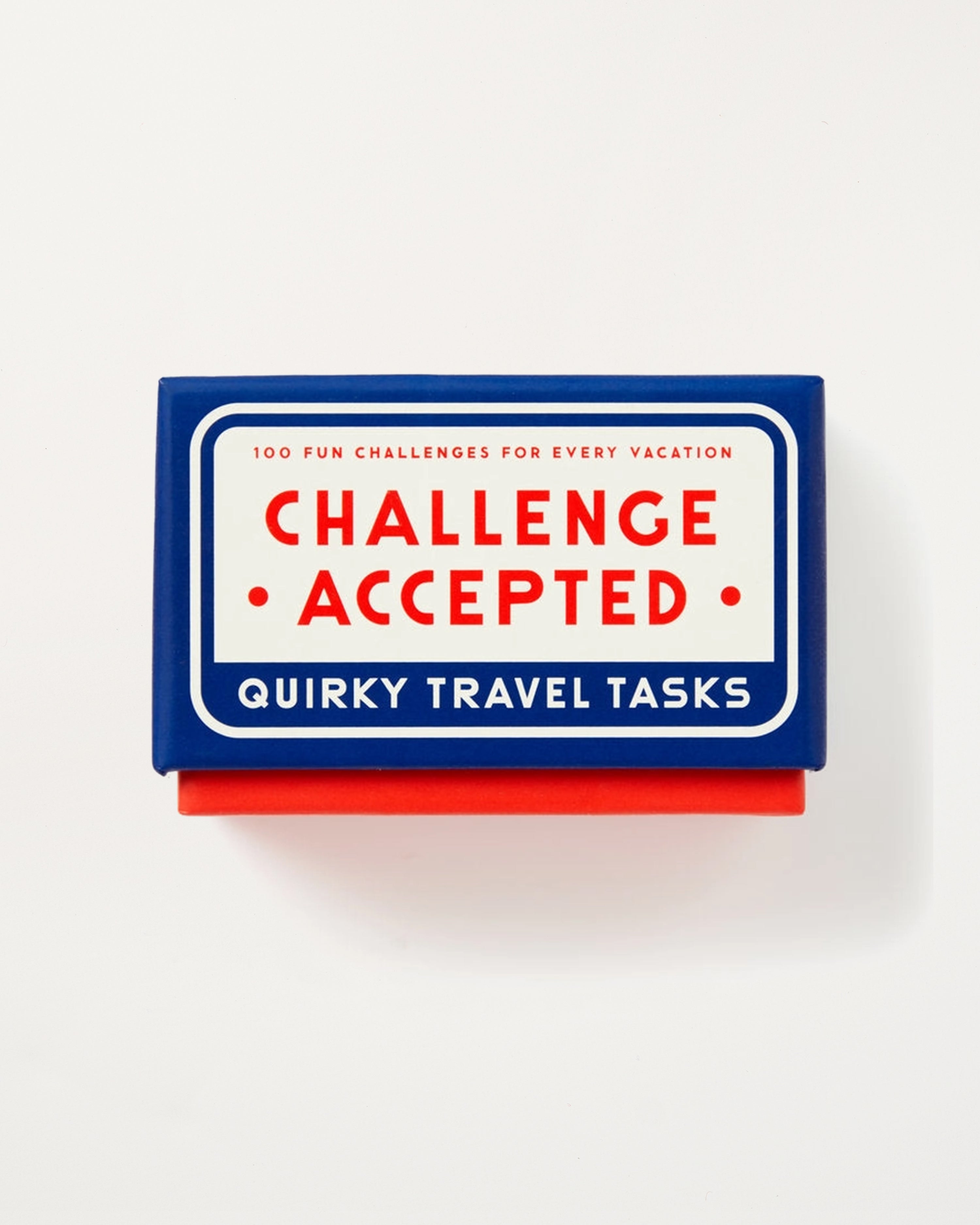 Challenge Accepted Travel Tasks Card Deck