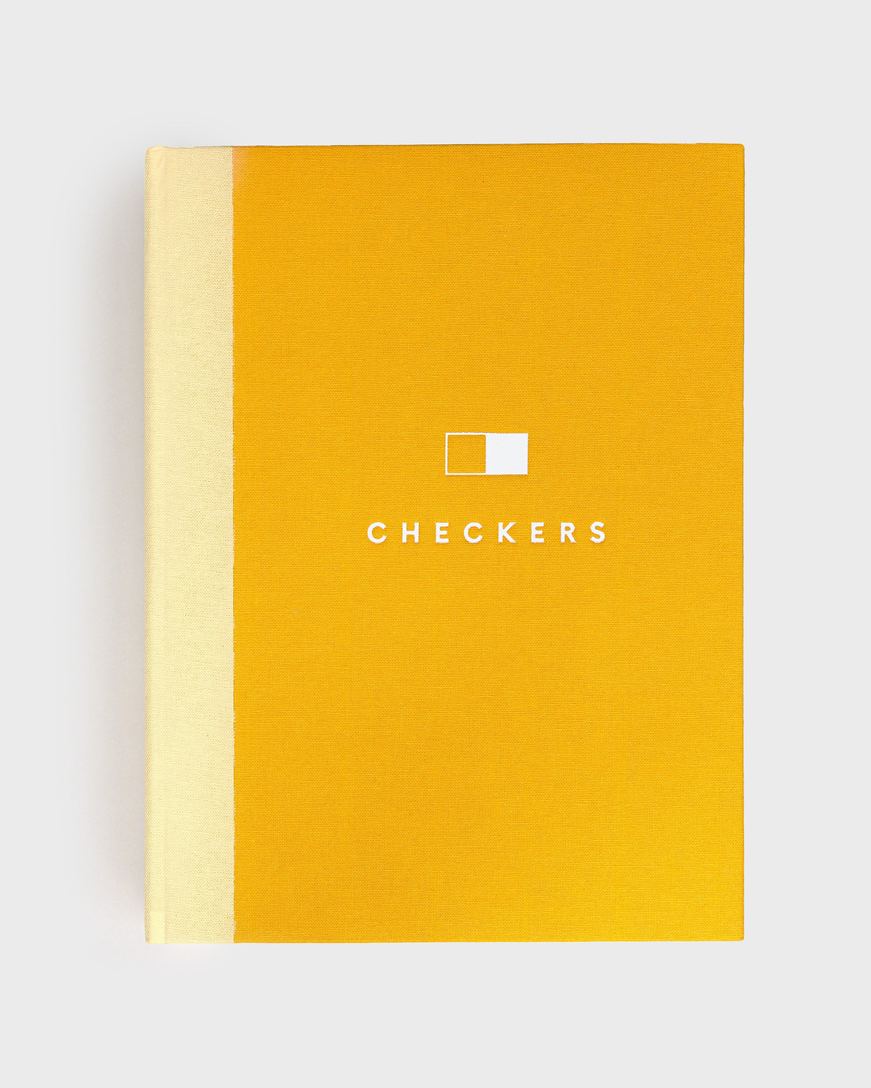 Checkers in a Book