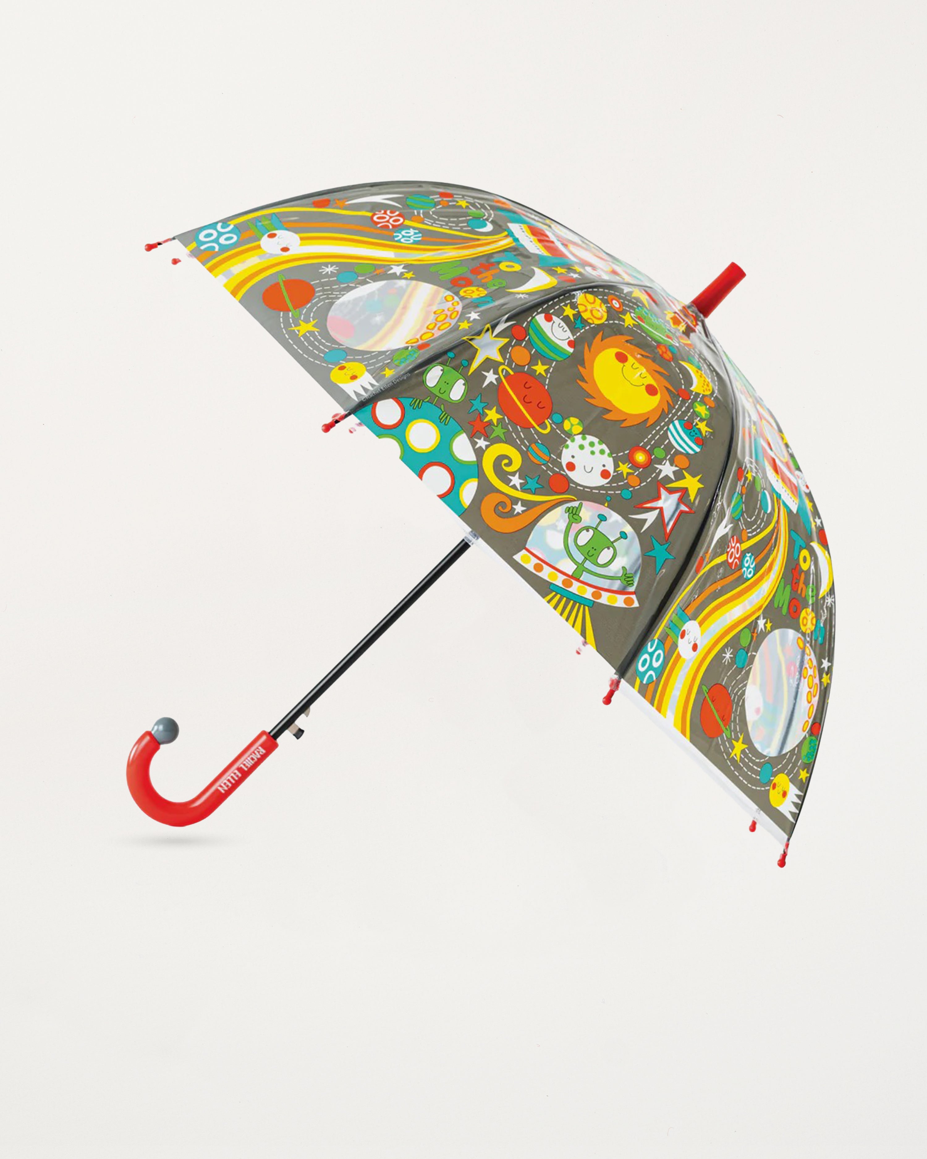 Children's Umbrella To the Moon Space Design