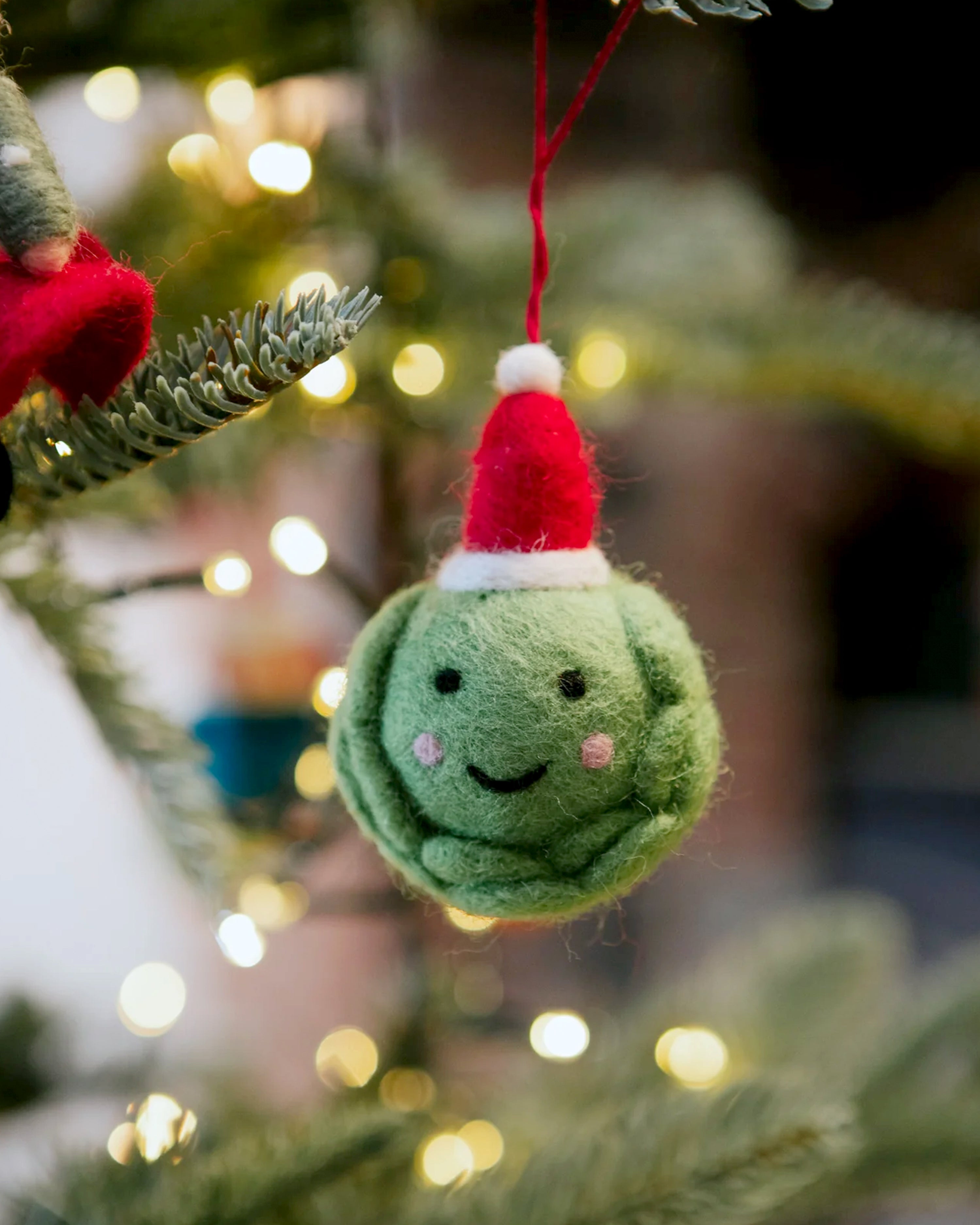 Christmas Santa Sprout Decoration