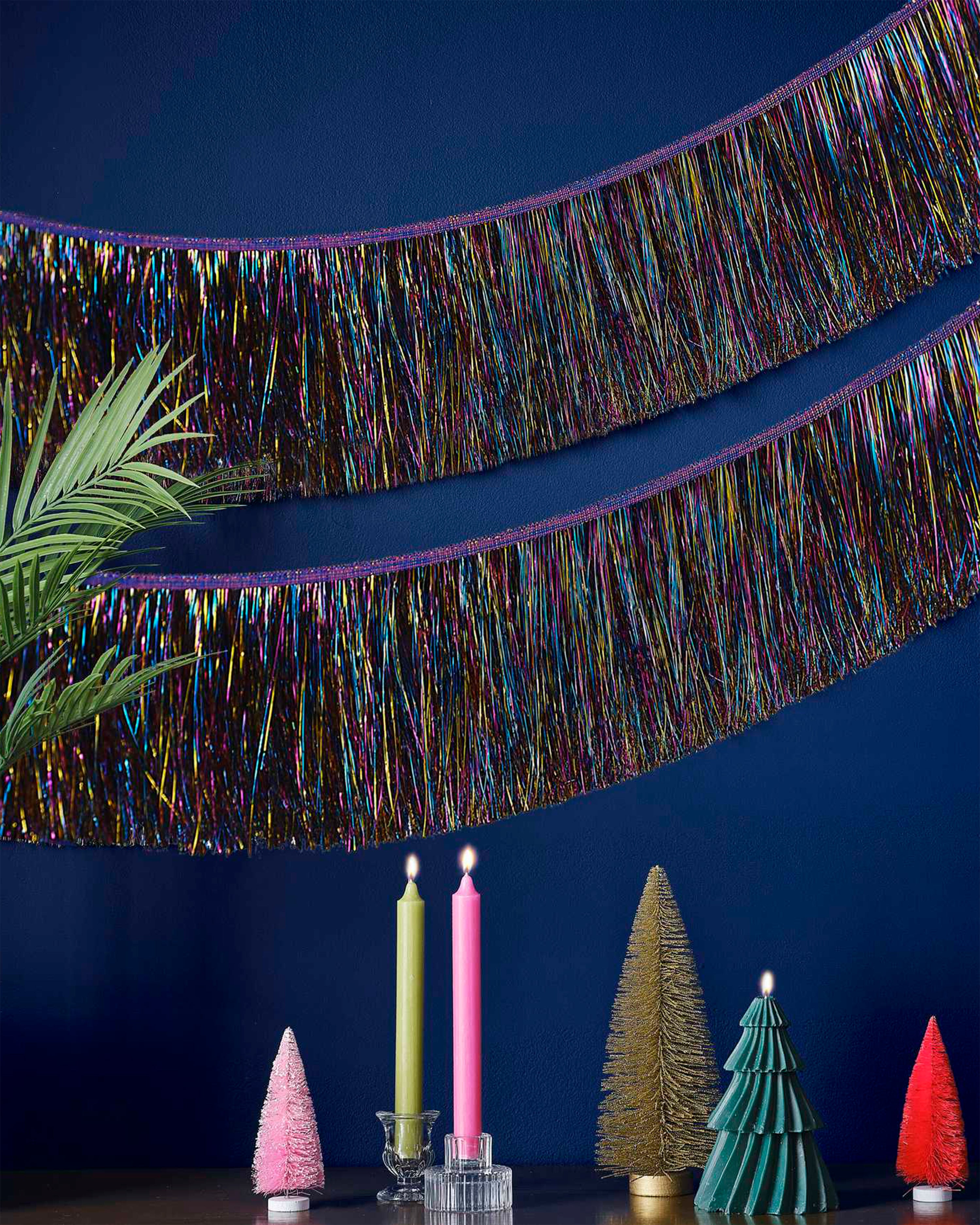 Christmas Tinsel Garland Decoration