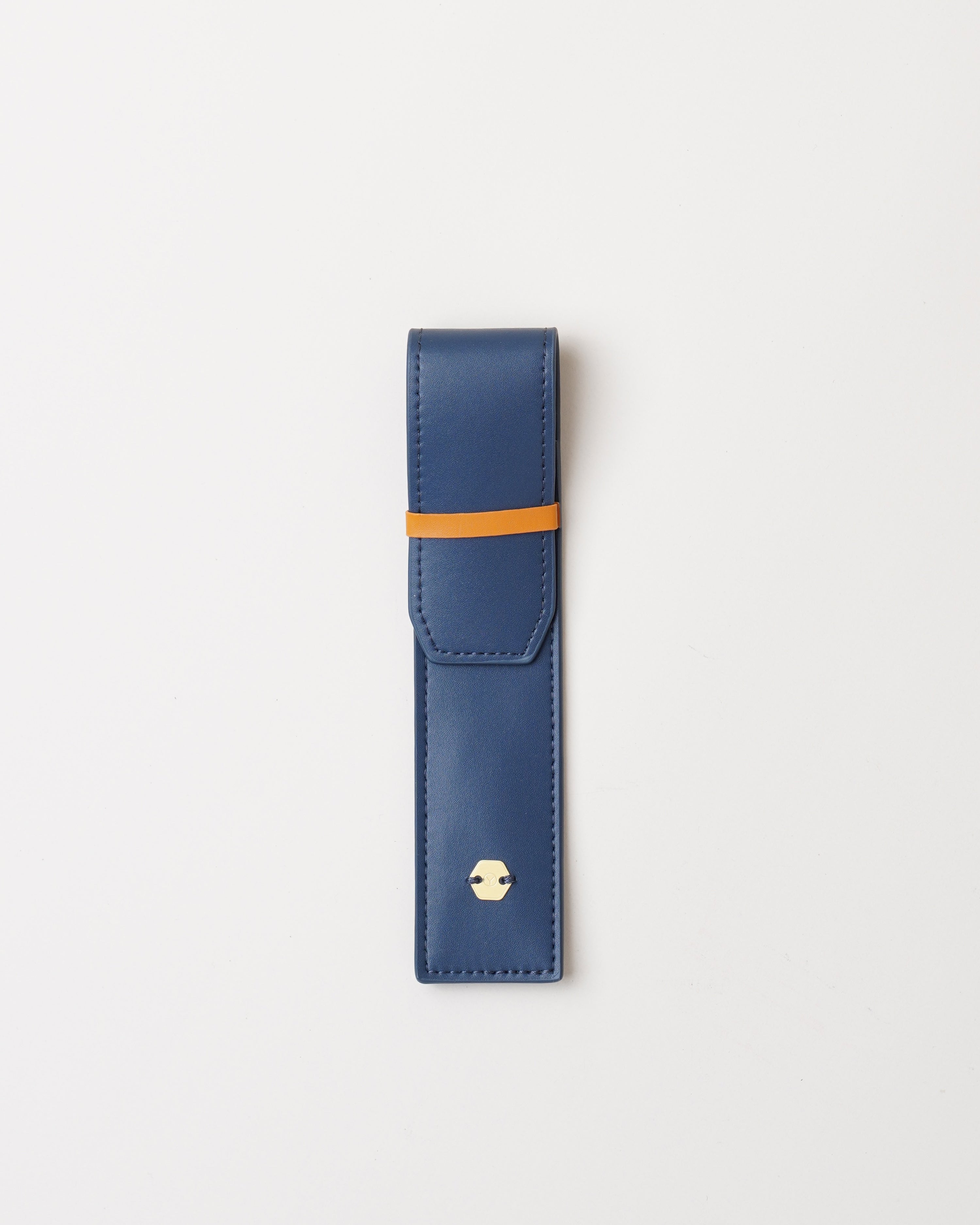 Classic Reflect Pen Pouch Blue