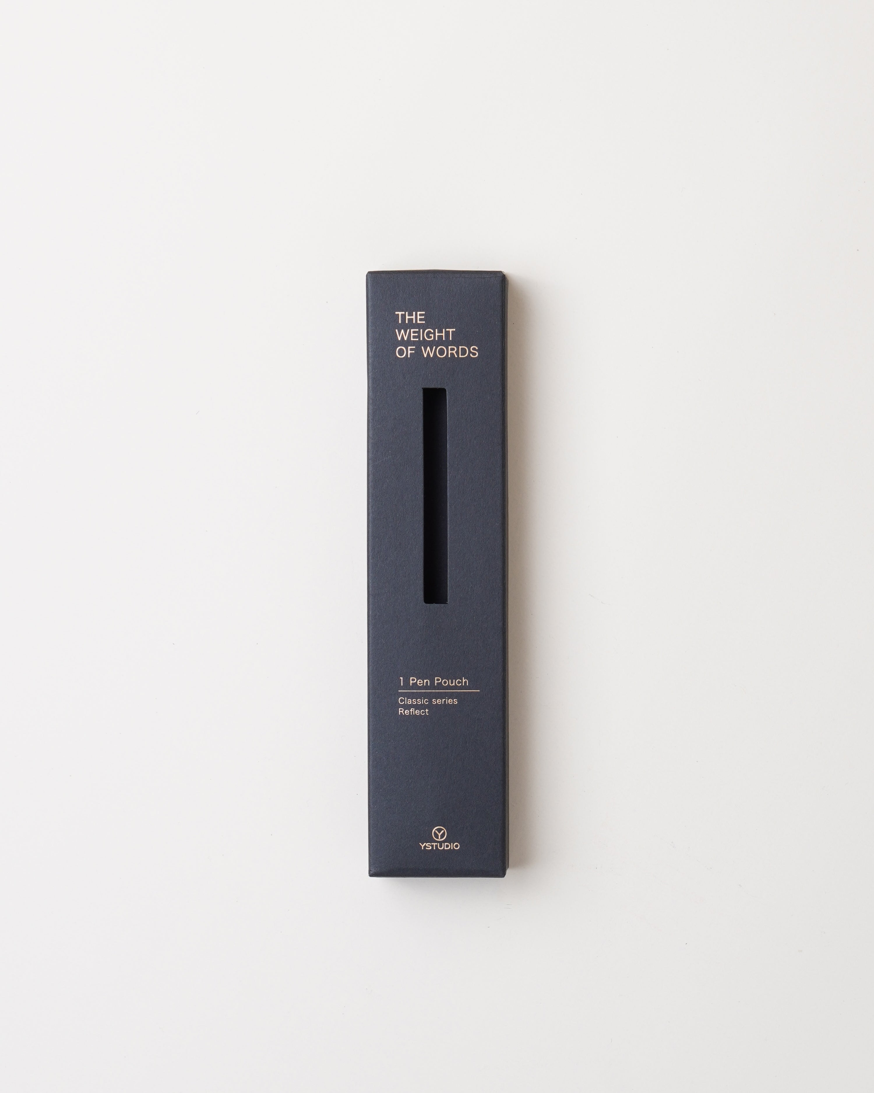 Classic Reflect Pen Pouch Grey
