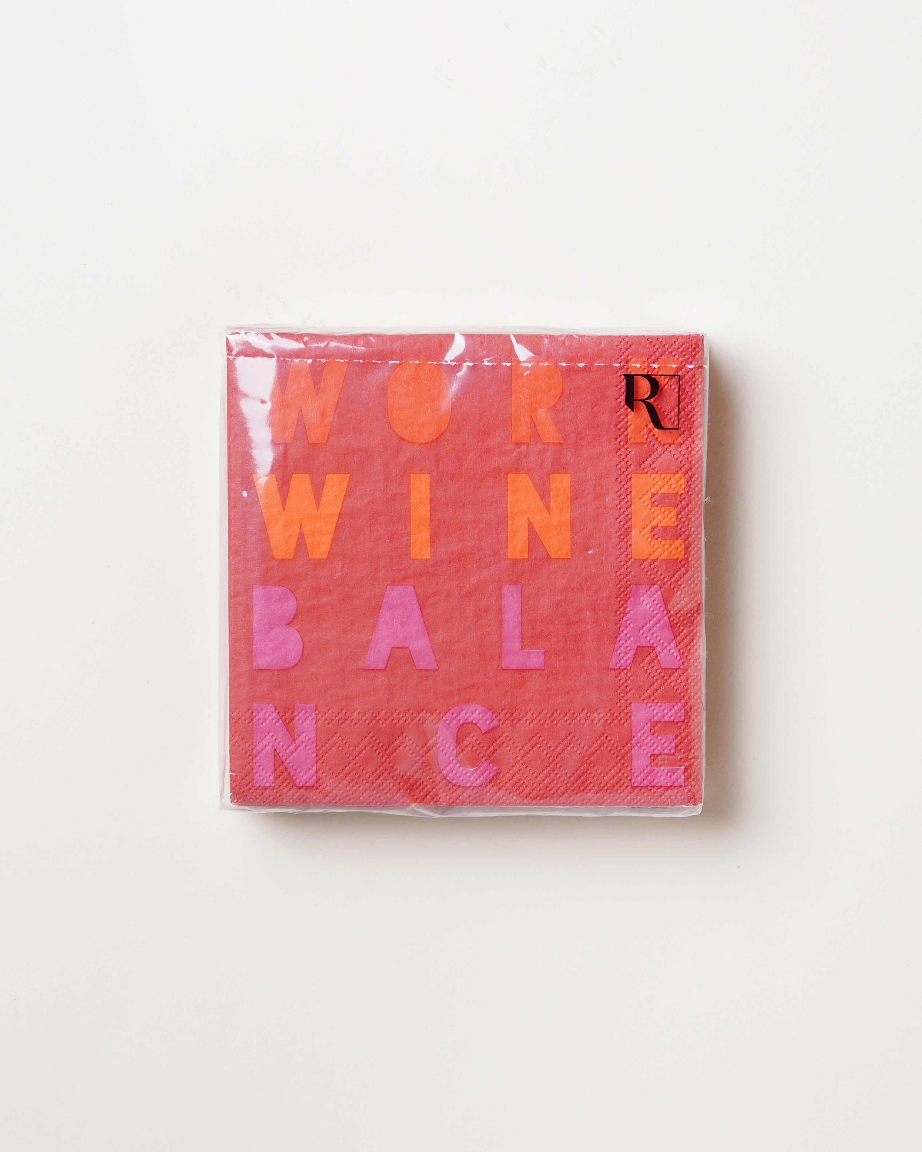 Cocktail Napkins Work Wine Balance