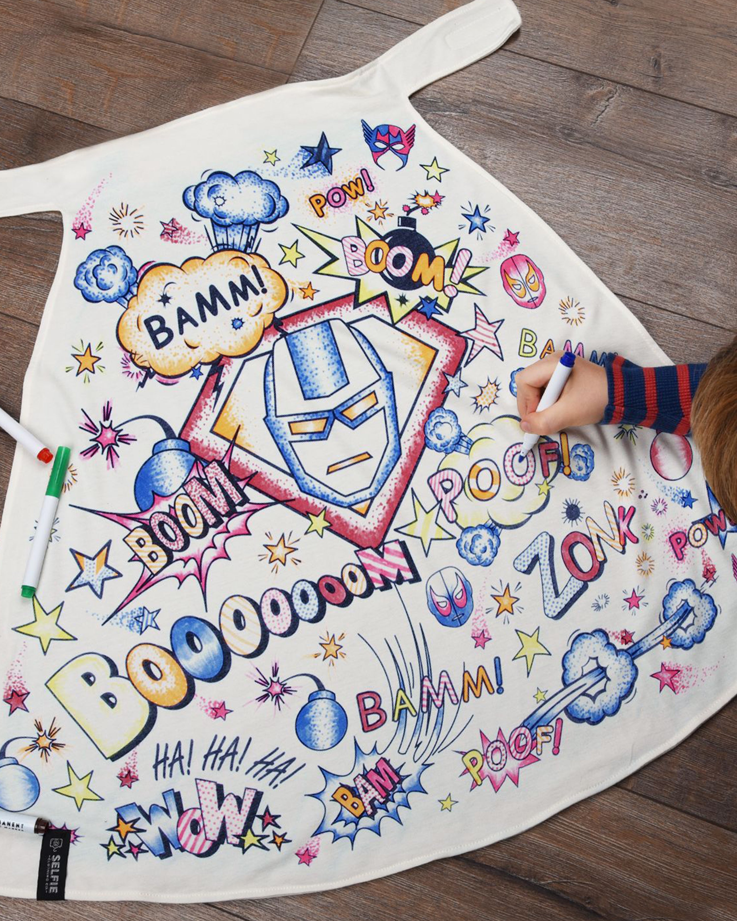 Colour in Cape/Superhero