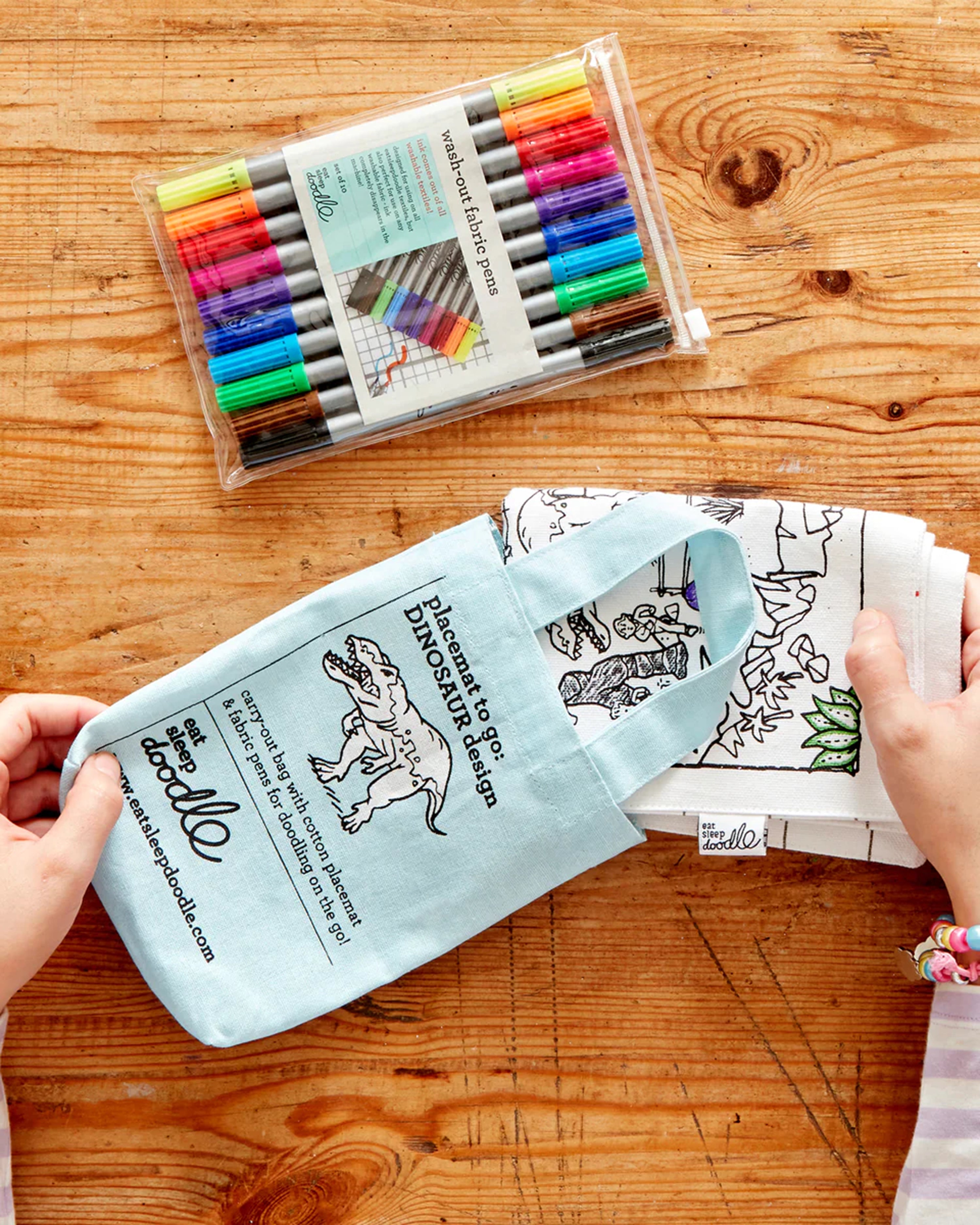 Colour in Placemat/Dinosaur