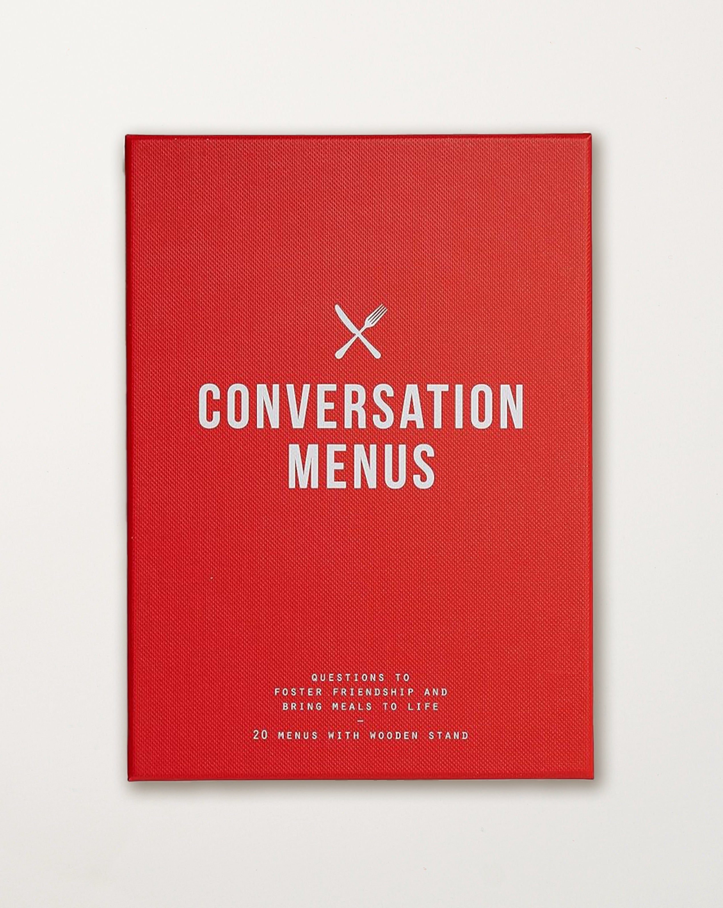 Conversation Menus Card Set