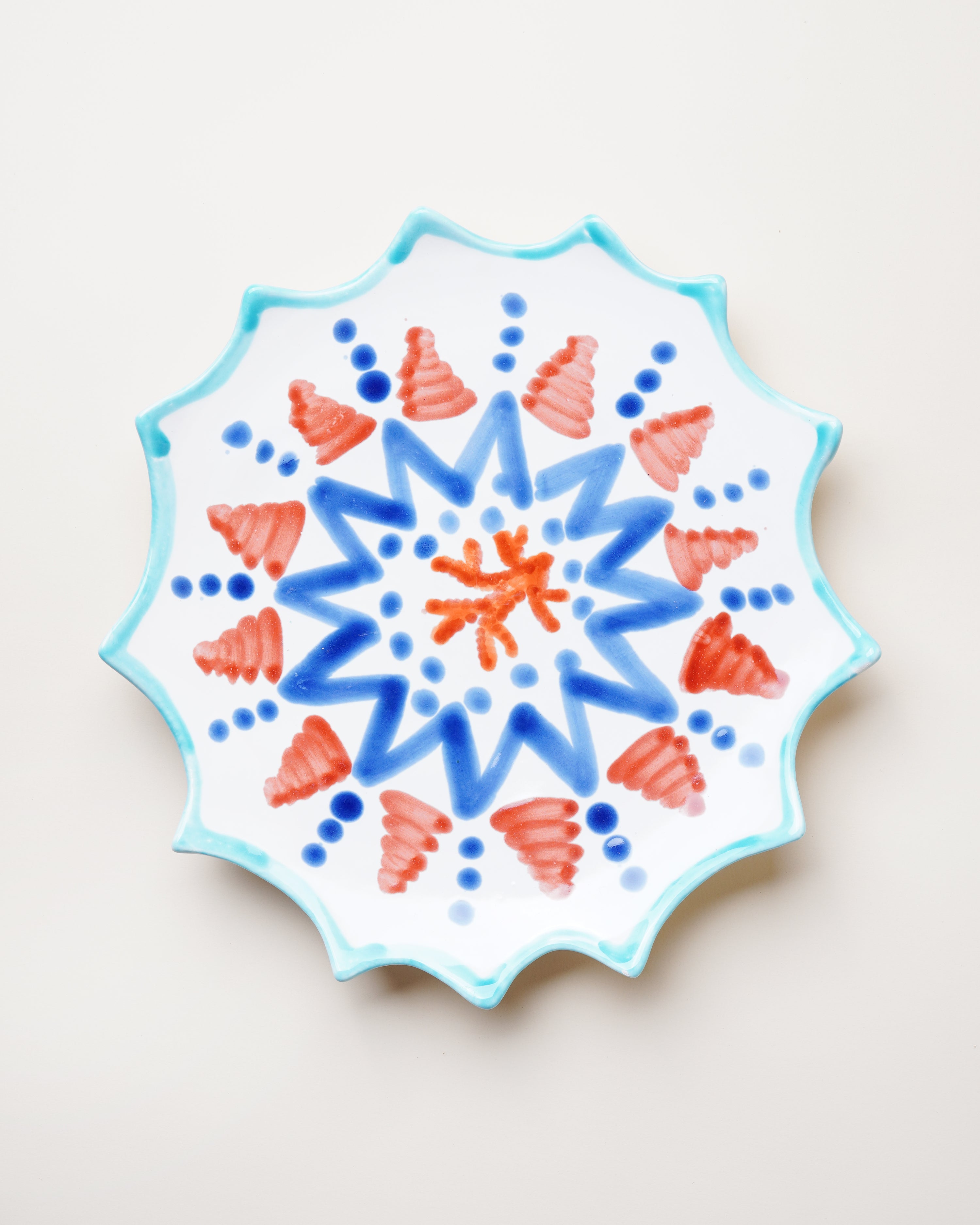 Coral Dessert Plate D30cm