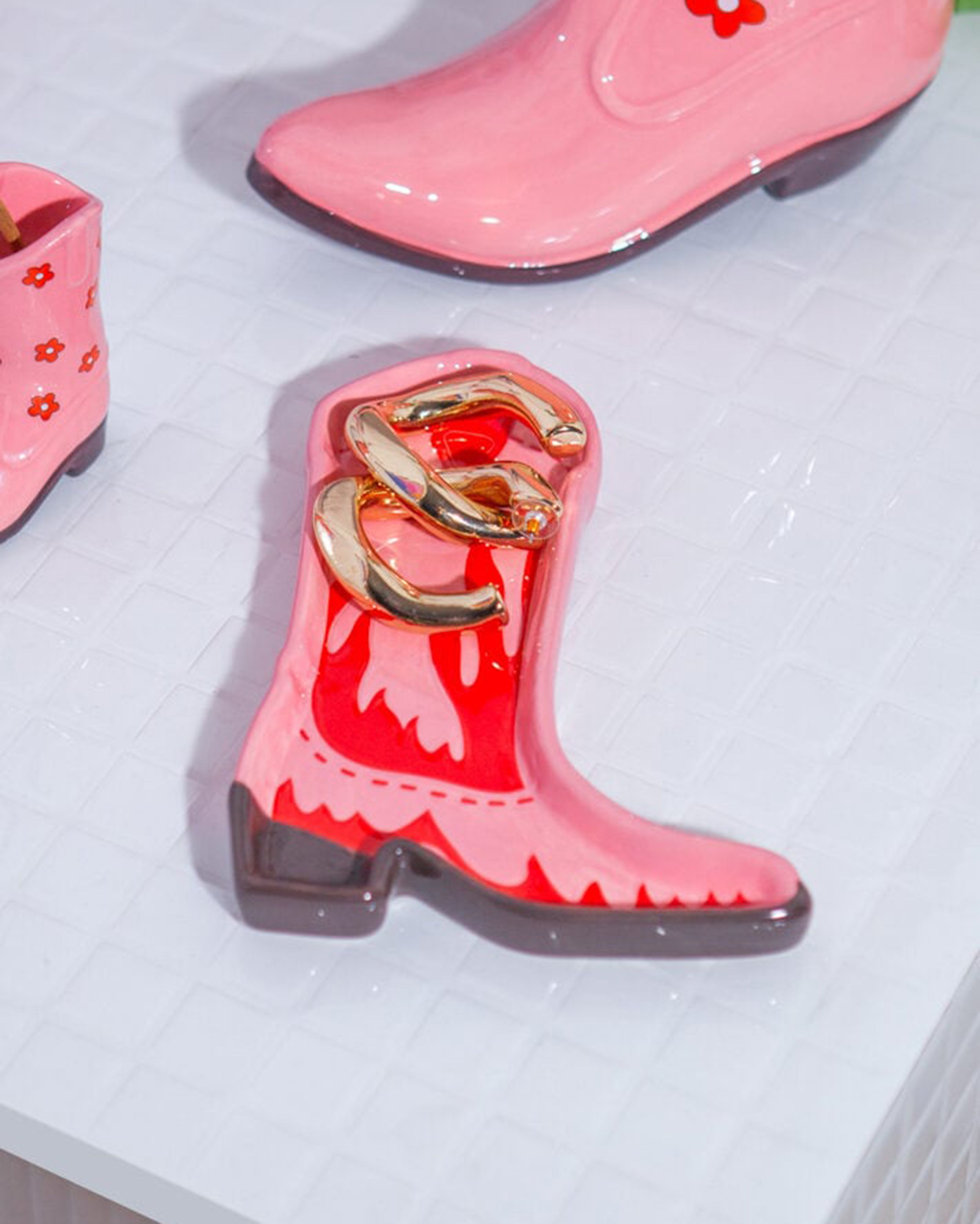 Cowboy Boot Trinket Tray