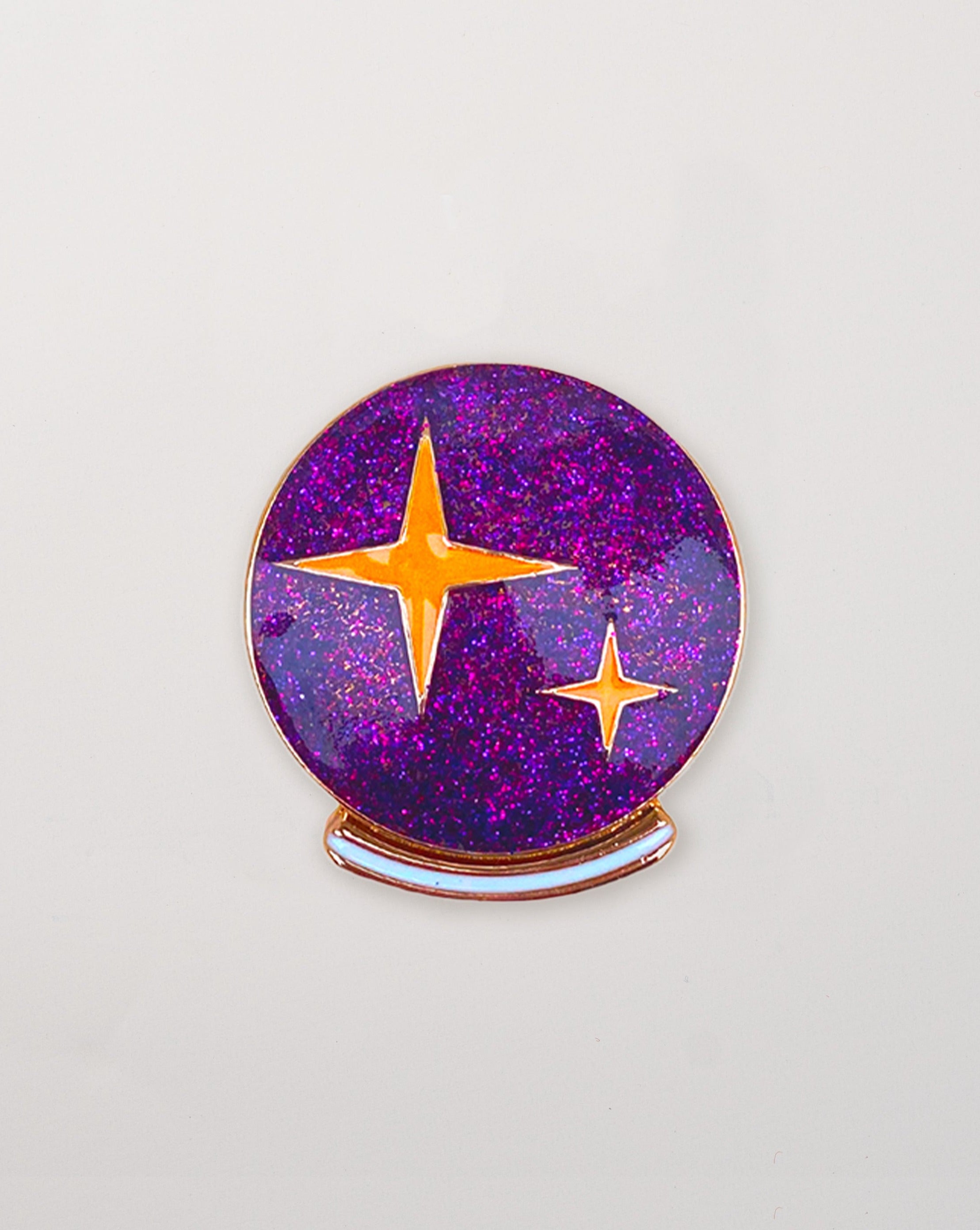 Crystal Ball Brooch
