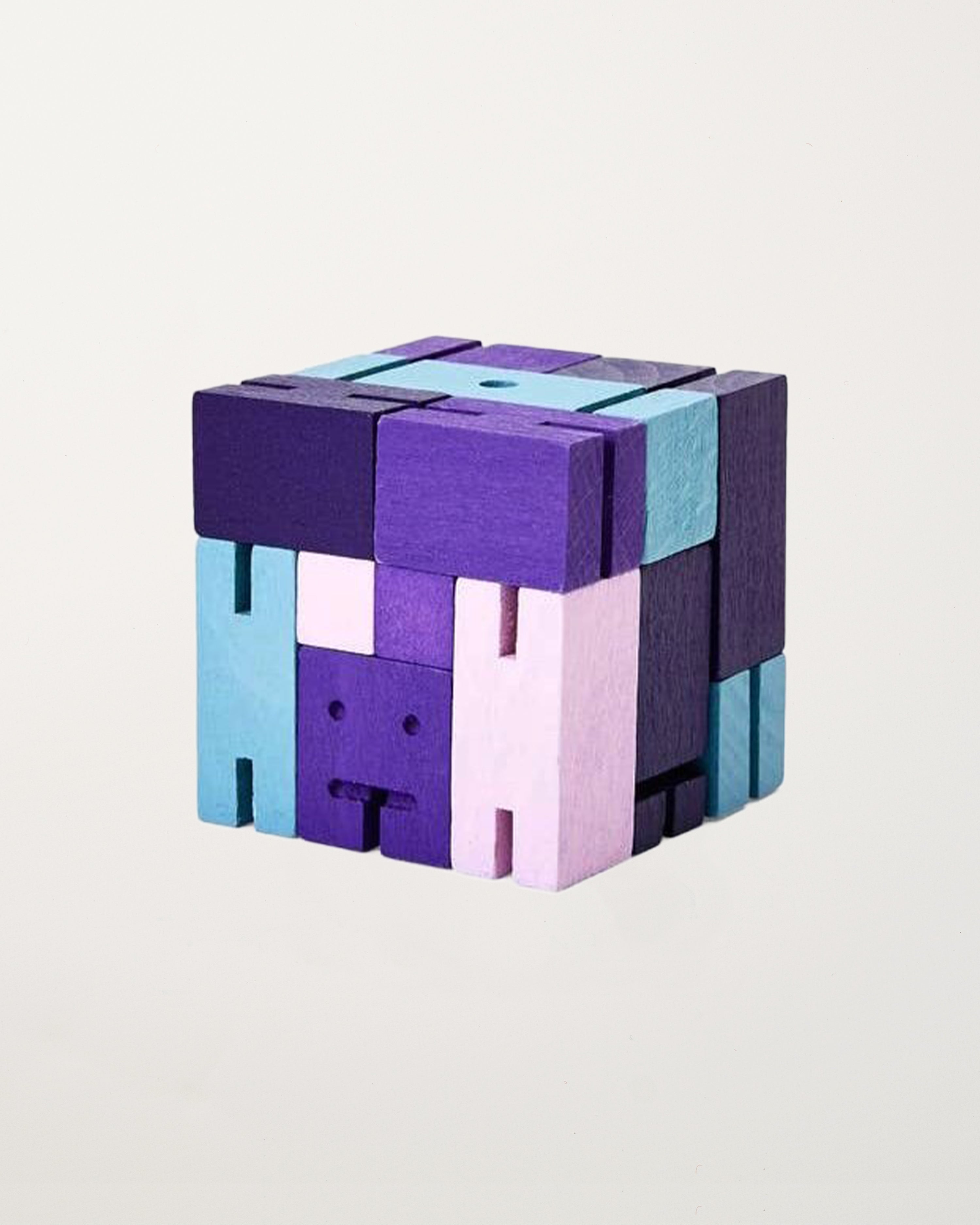 Cubebot Purple Multi Small