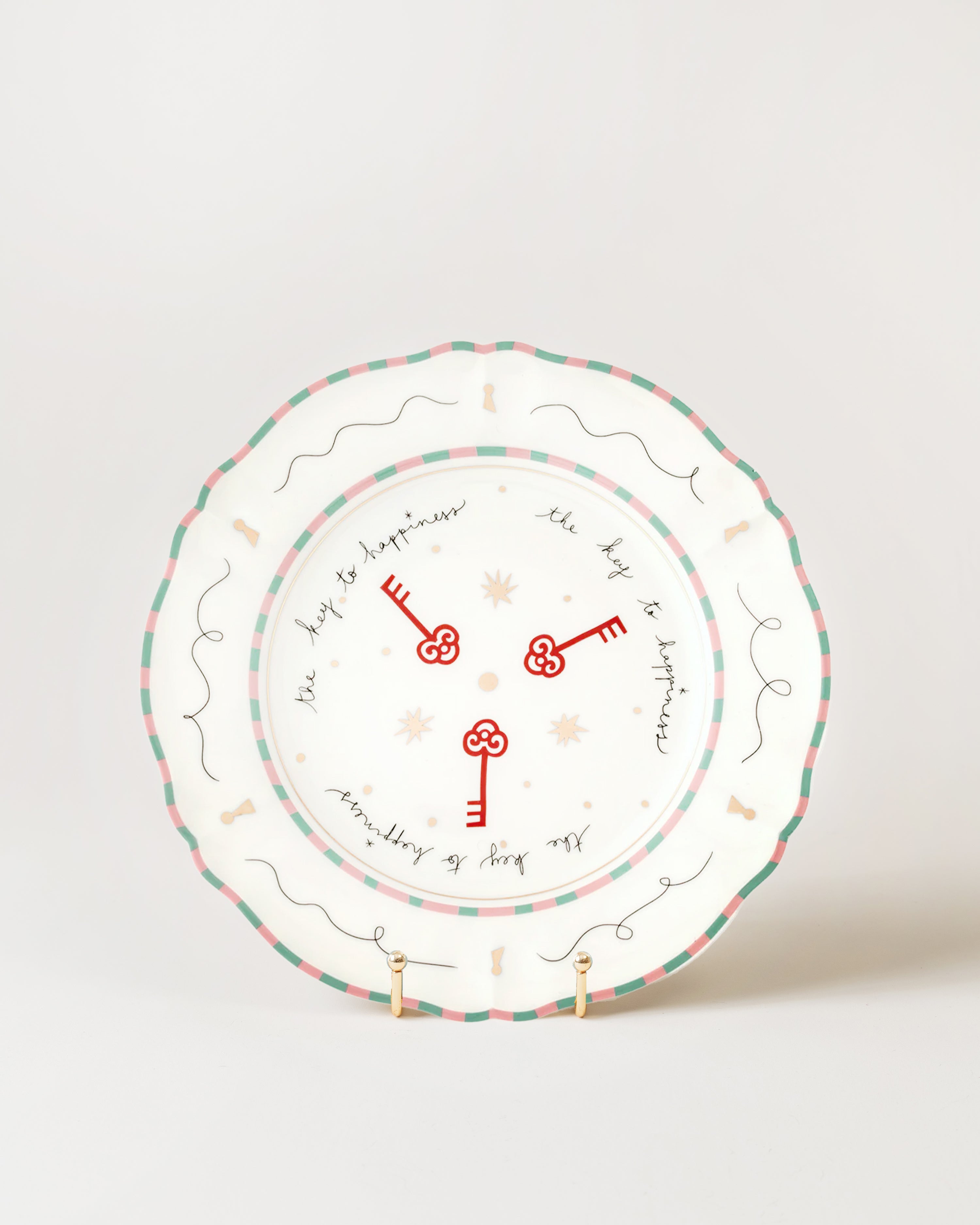 Dinner Plate Keys D26.5cm
