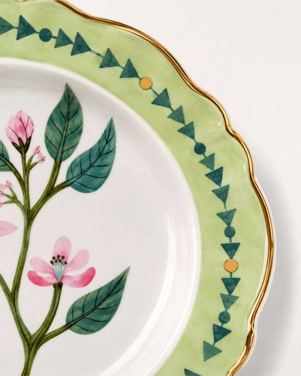 Dinner Plate Botanica Green D26.5cm
