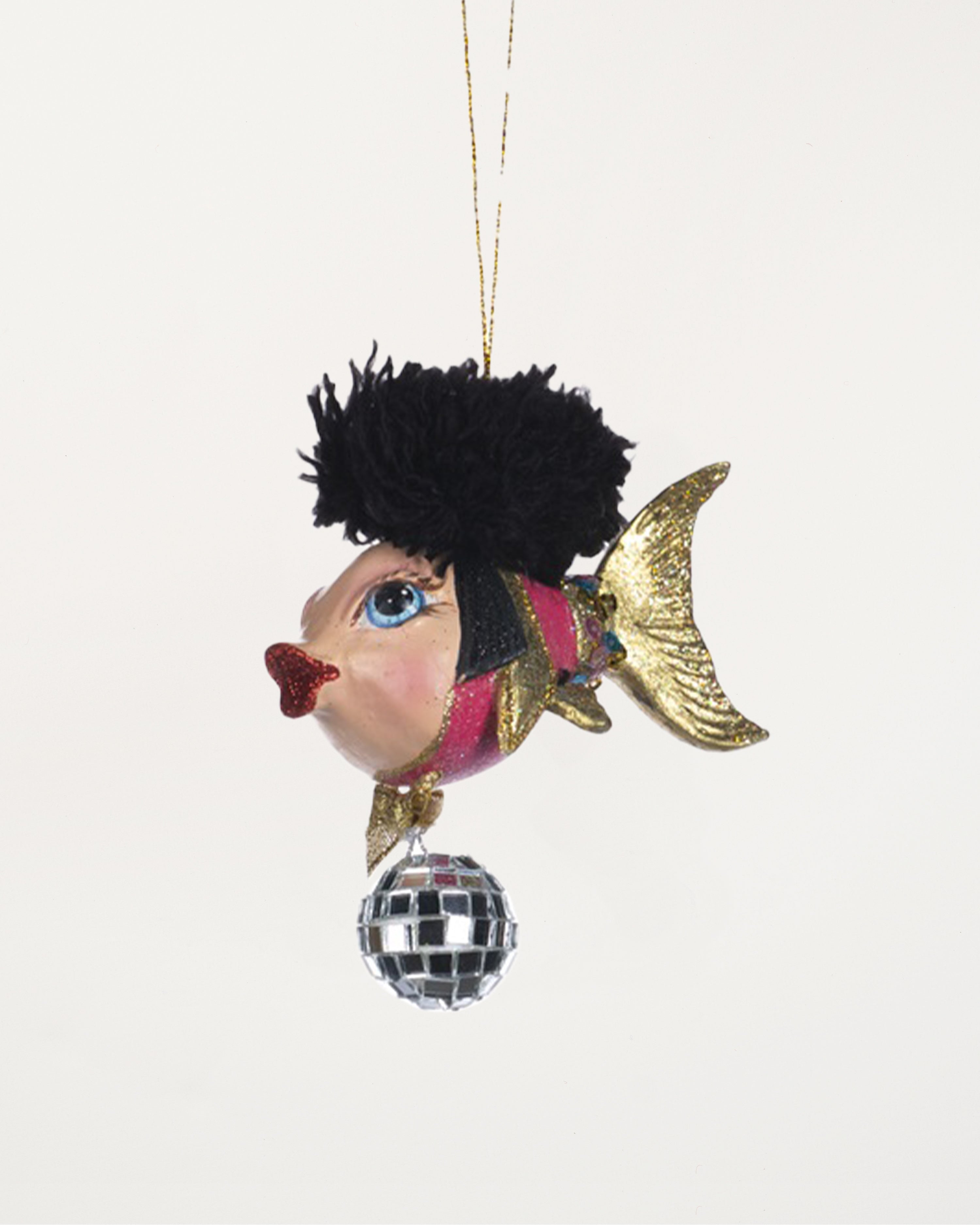 Disco Ball Fish Bauble