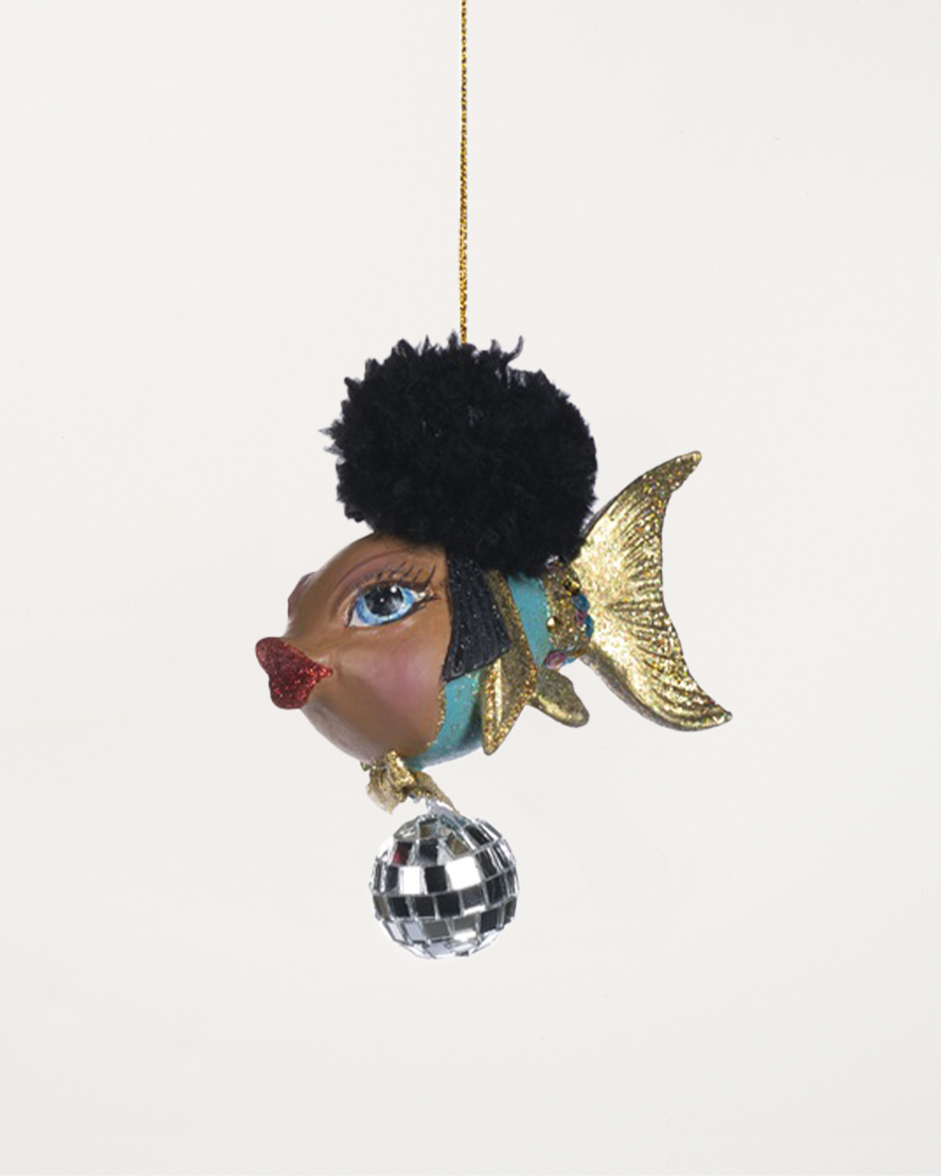 Disco Ball Fish Bauble
