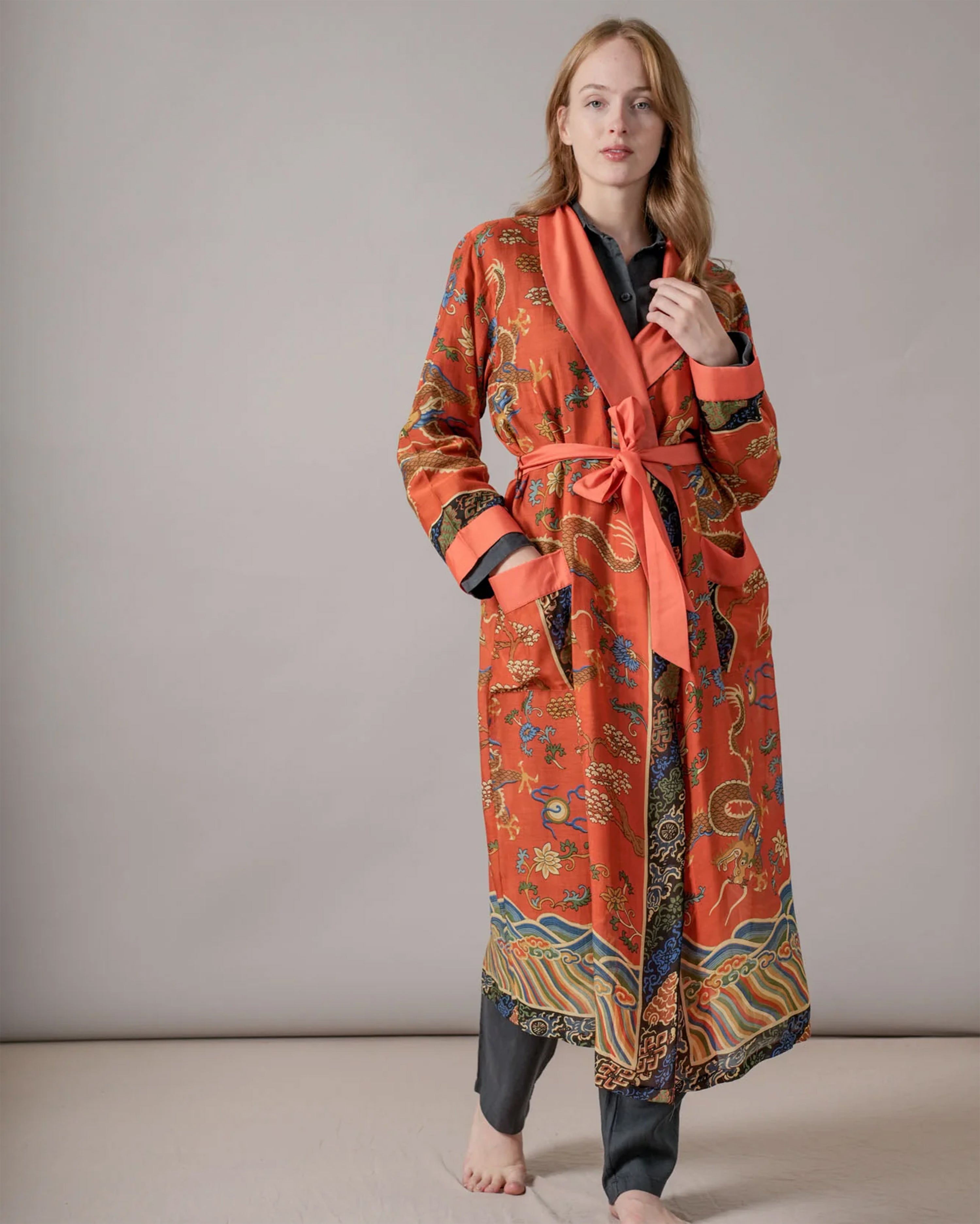 Dragon Rust Gown